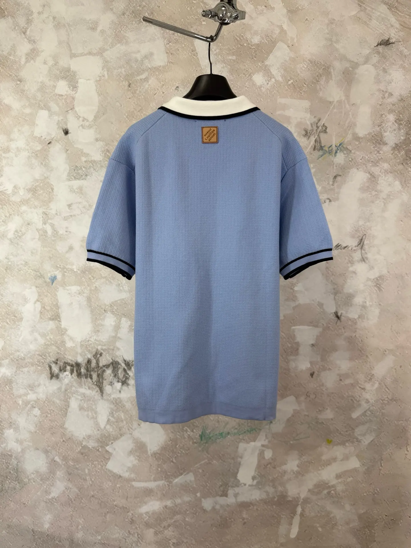 Waffle-Knit Cotton Polo Shirt D22519217 — view 2