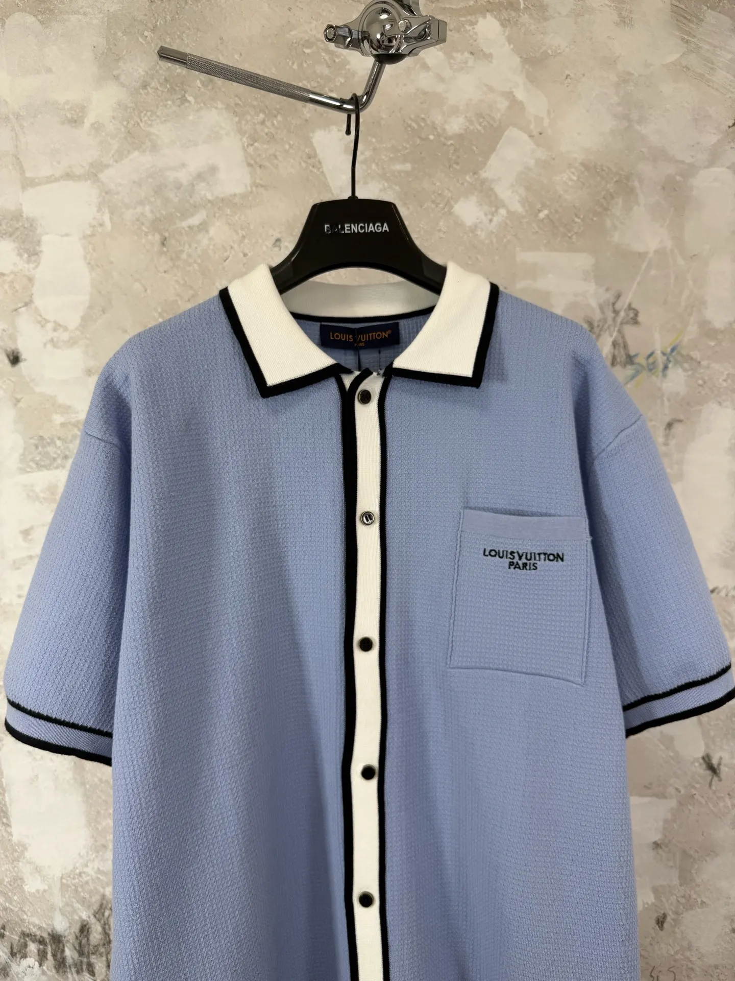 Waffle-Knit Cotton Polo Shirt D22519217 — view 3