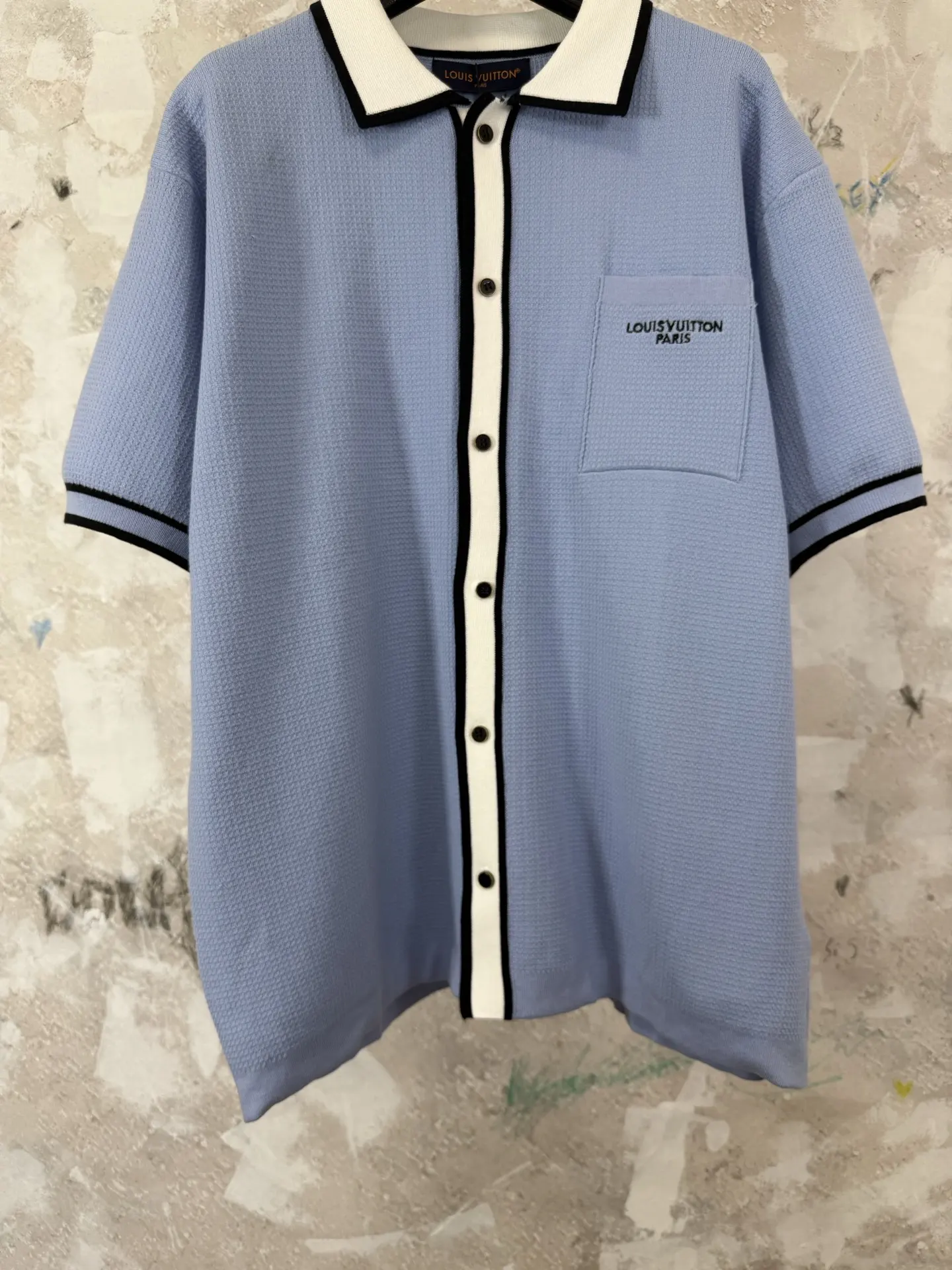 Waffle-Knit Cotton Polo Shirt D22519217 — view 4