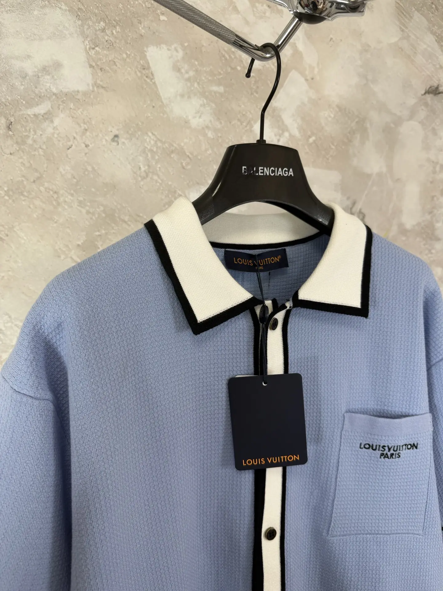 Waffle-Knit Cotton Polo Shirt D22519217 — view 5