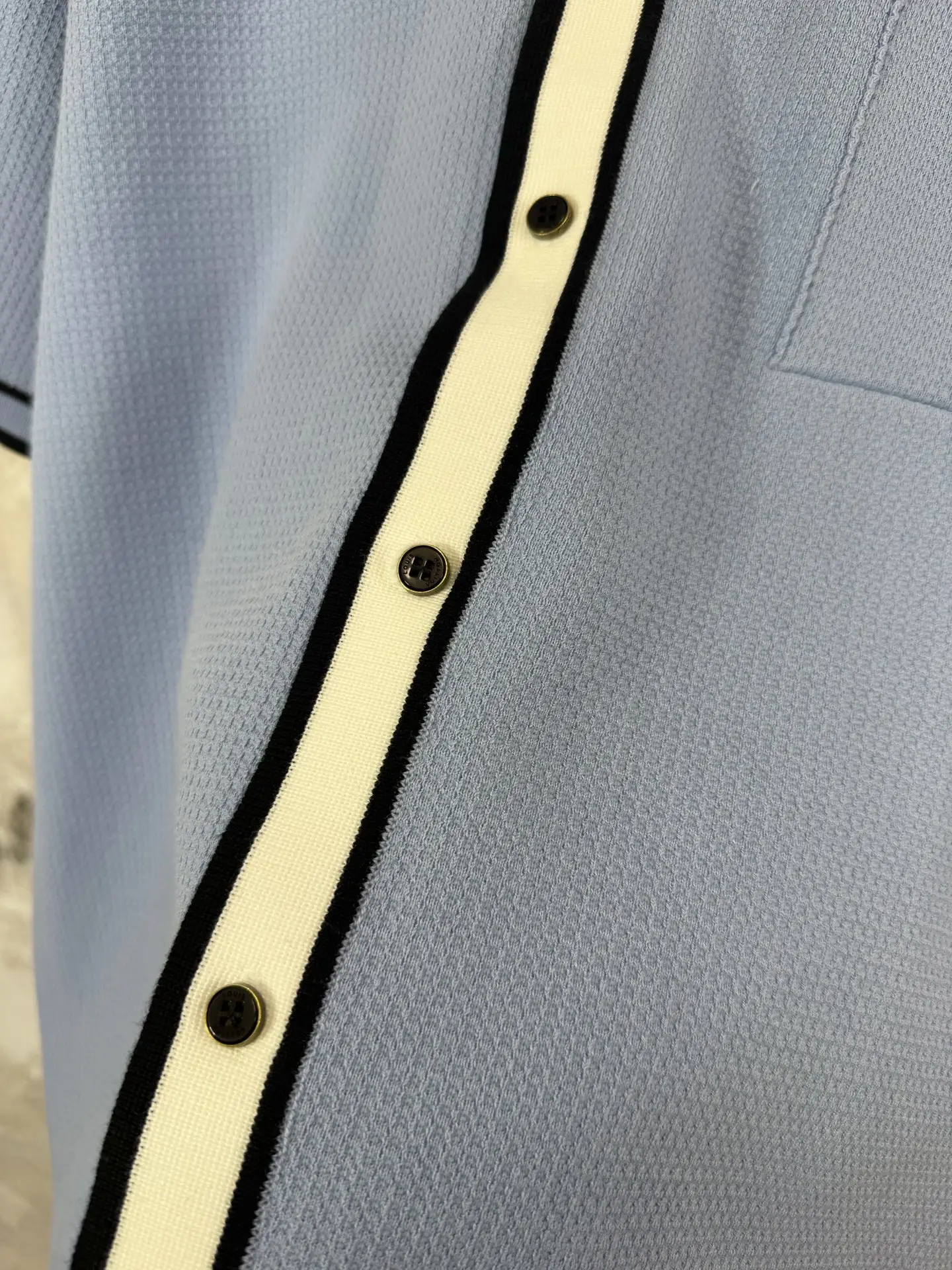 Waffle-Knit Cotton Polo Shirt D22519217 — view 7