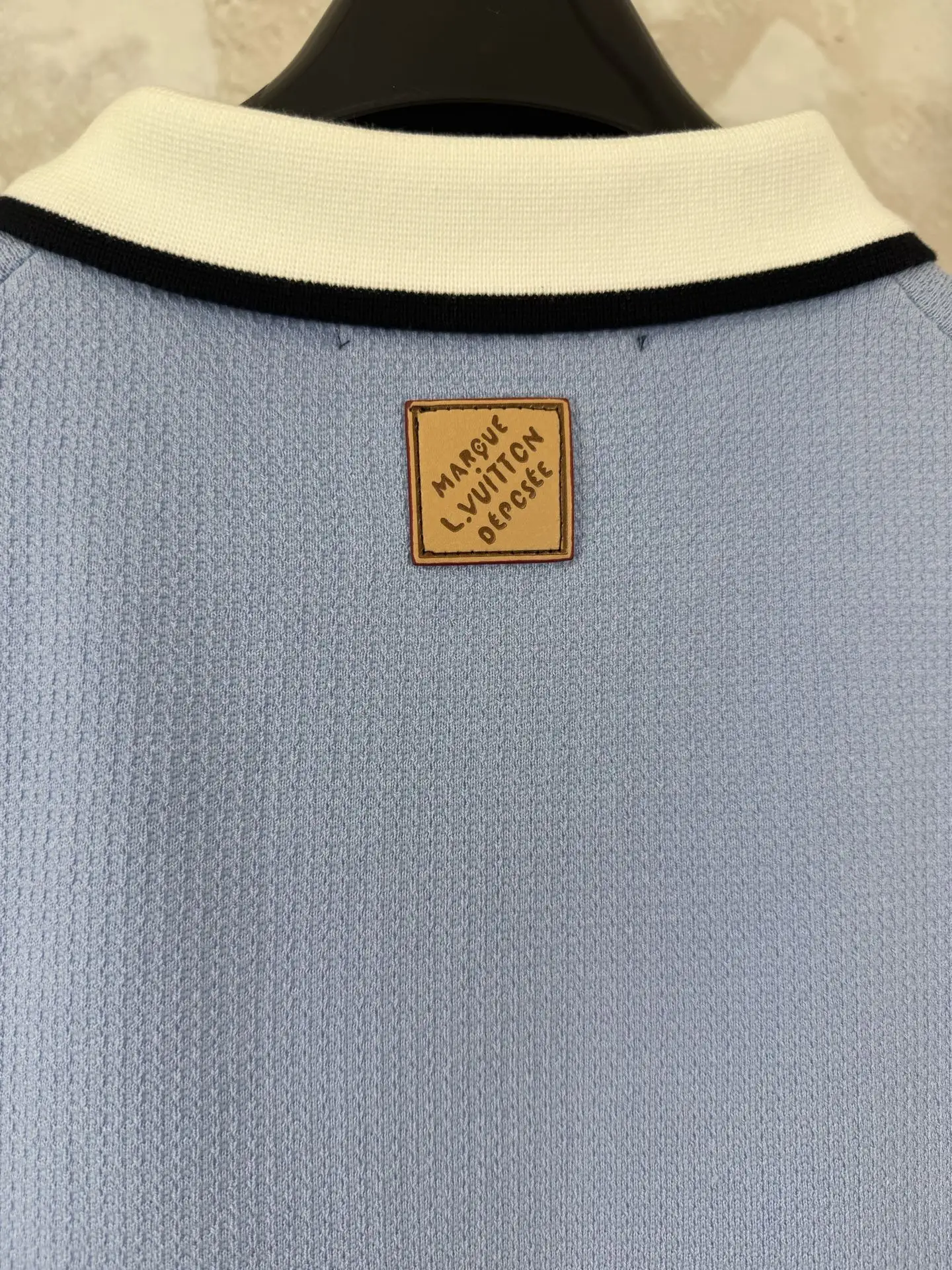 Waffle-Knit Cotton Polo Shirt D22519217 — view 8
