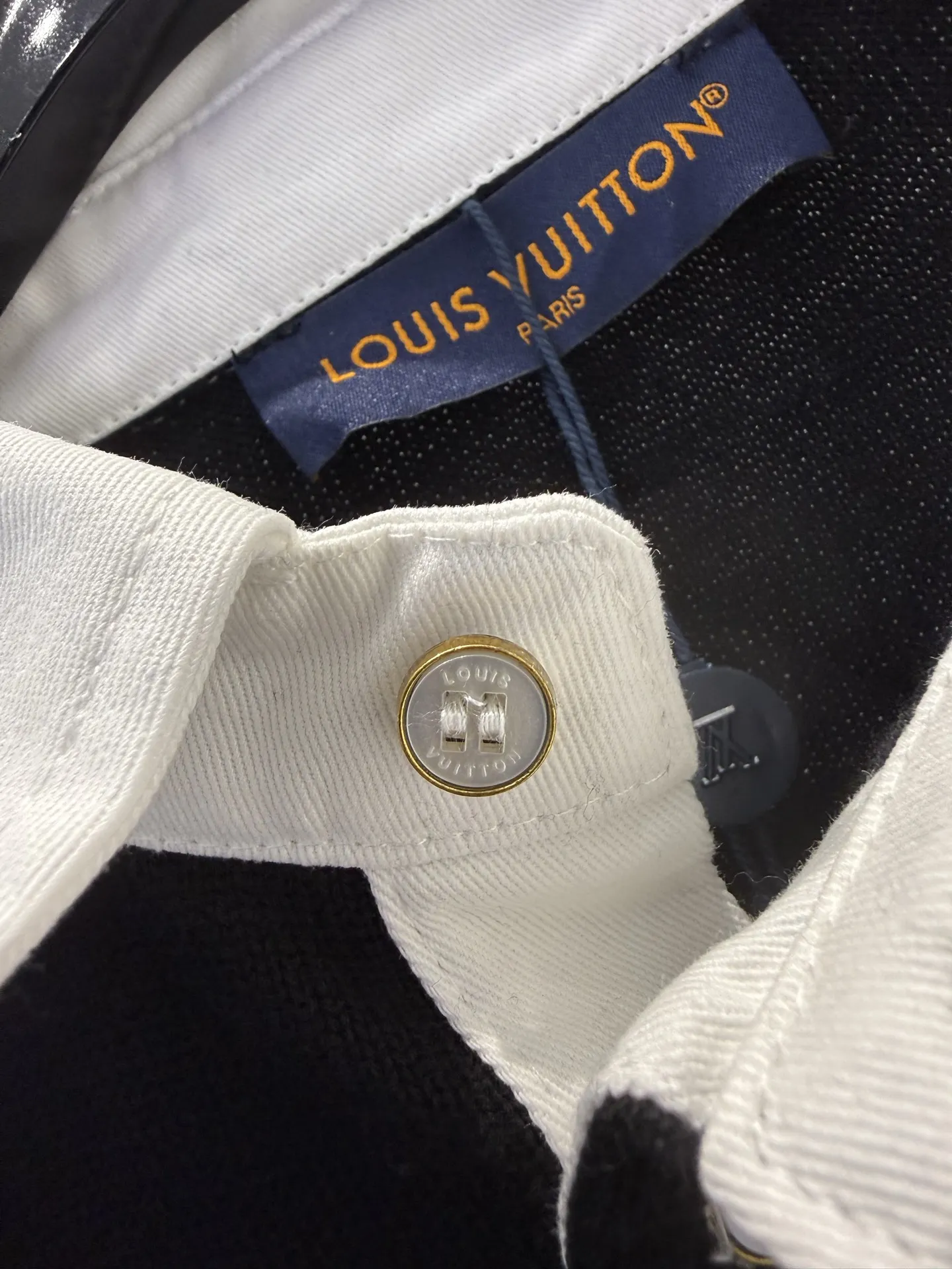Monogram Jacquard Long-Sleeve Polo Shirt D23013351 — view 7