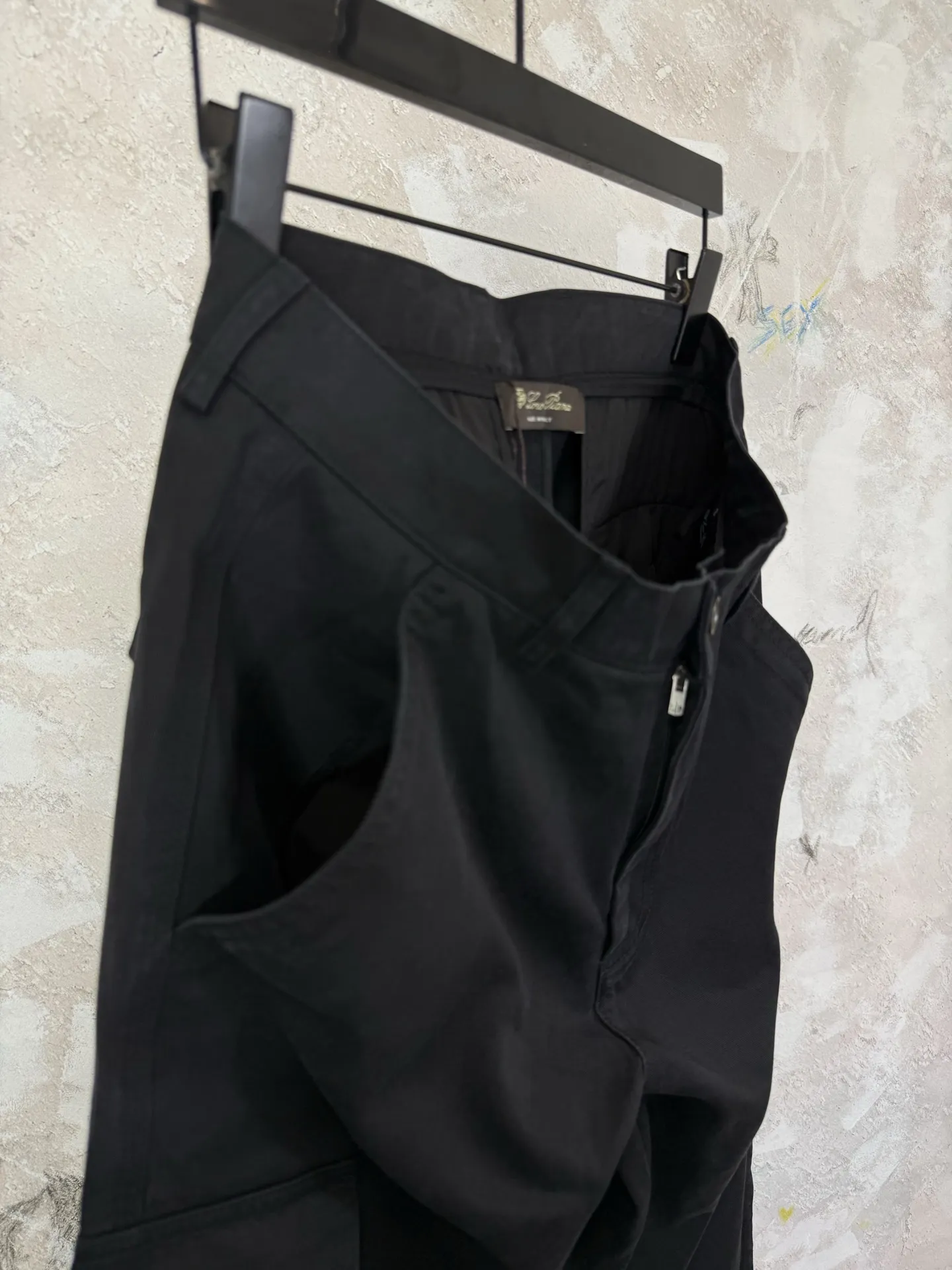 Bizen Cotton-Linen Straight-Leg Cargo Trousers D23519214 — view 10