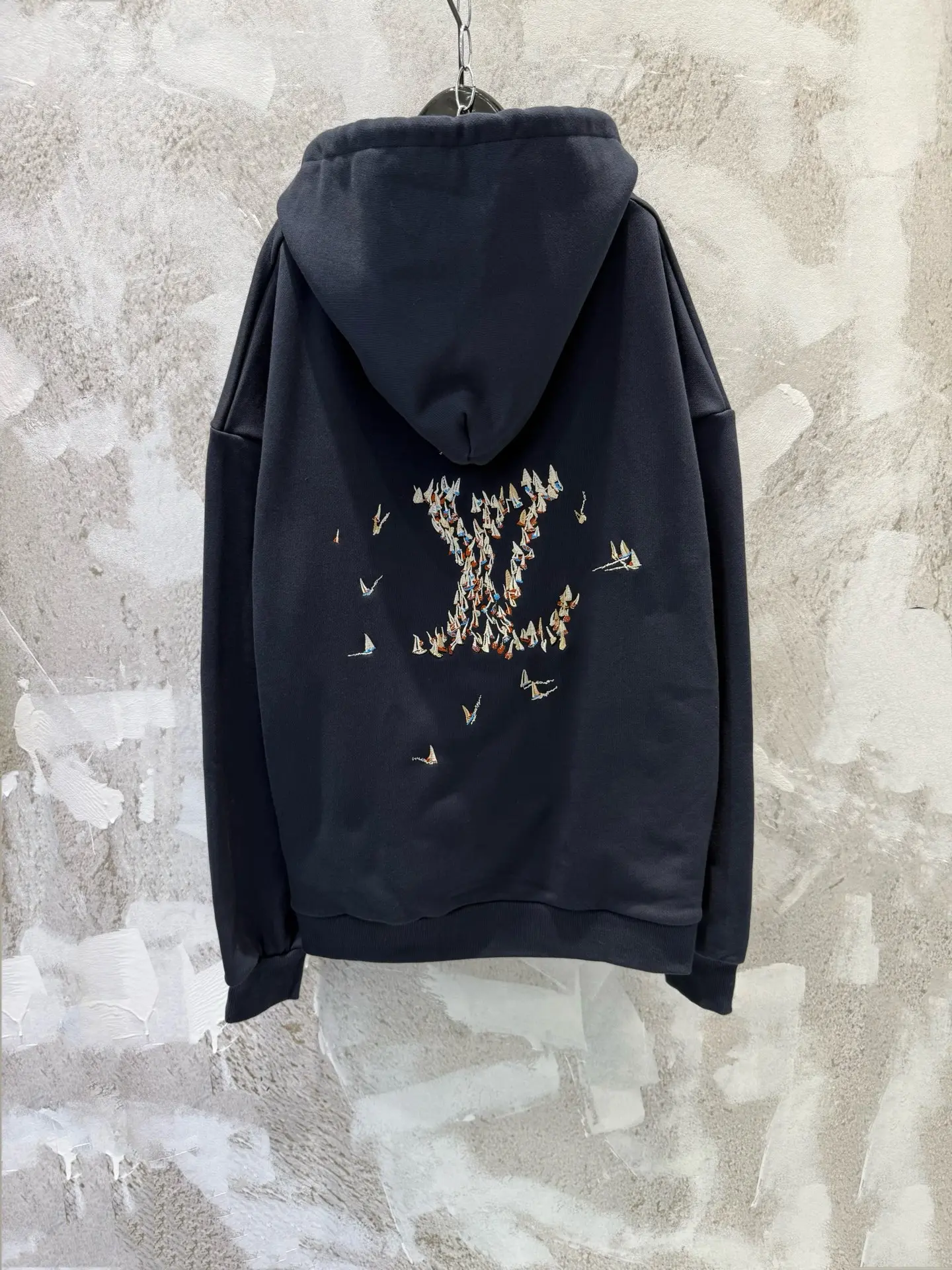 Regatta Sailing Embroidered Cotton Hoodie D24513350 — view 2