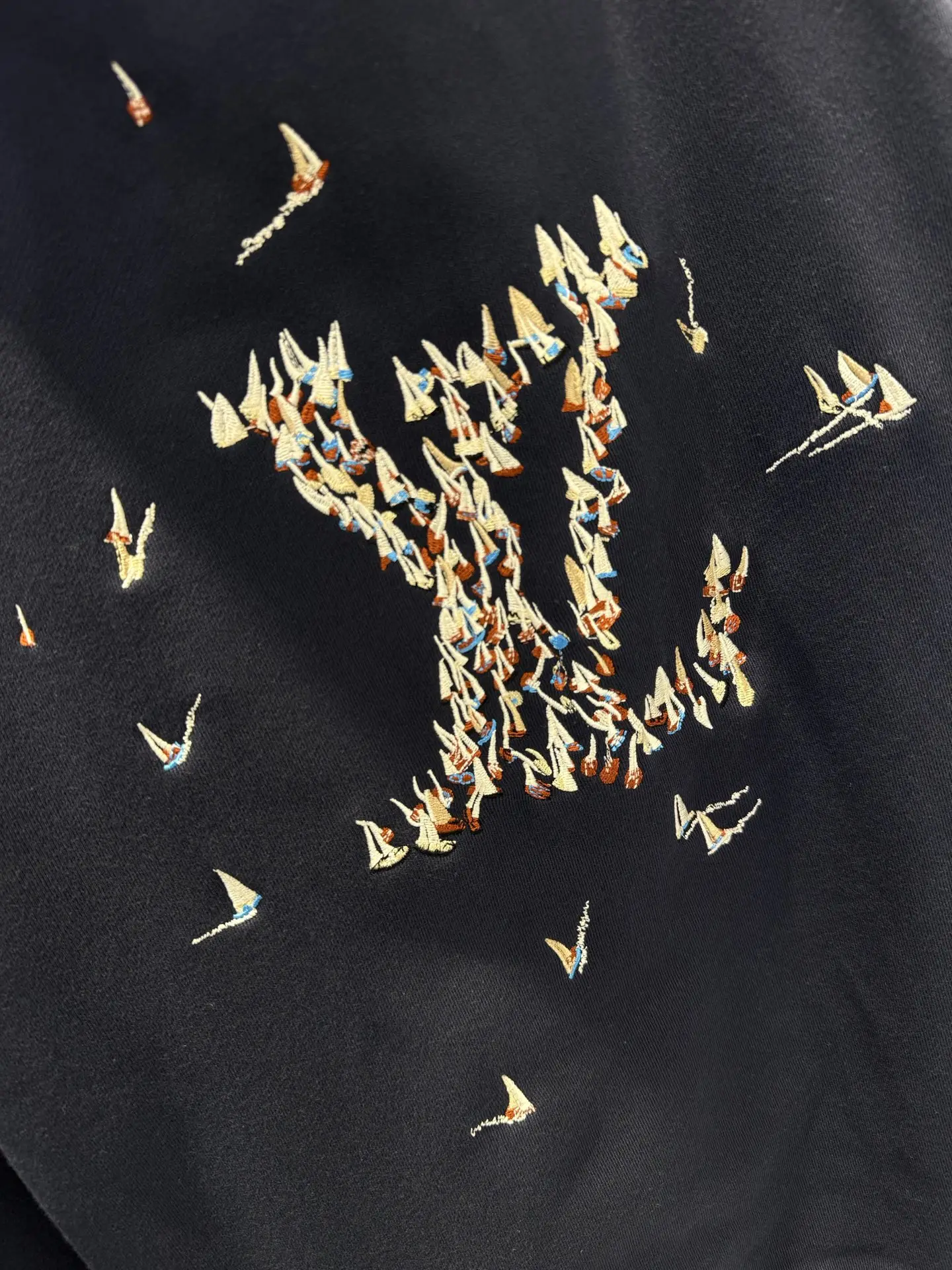 Regatta Sailing Embroidered Cotton Hoodie D24513350 — view 5