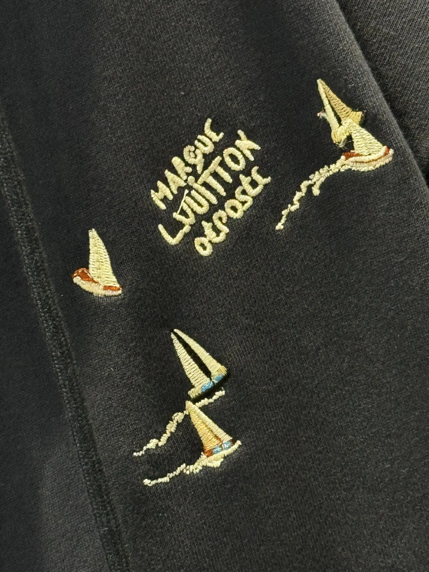 Regatta Sailing Embroidered Cotton Hoodie D24513350 — view 7