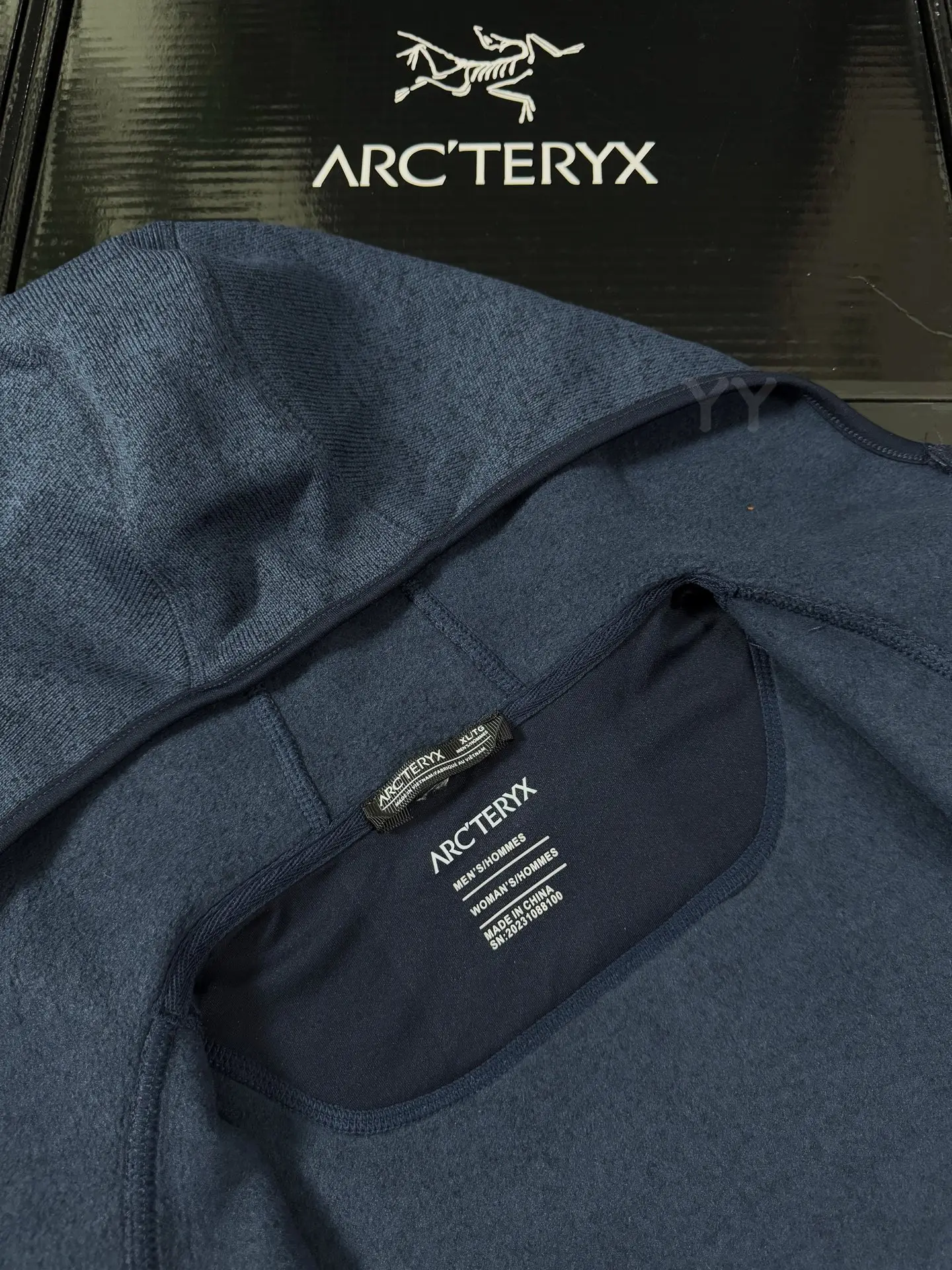 Covert Wool-Blend Fleece Hooded Jacket D26020653 — view 6