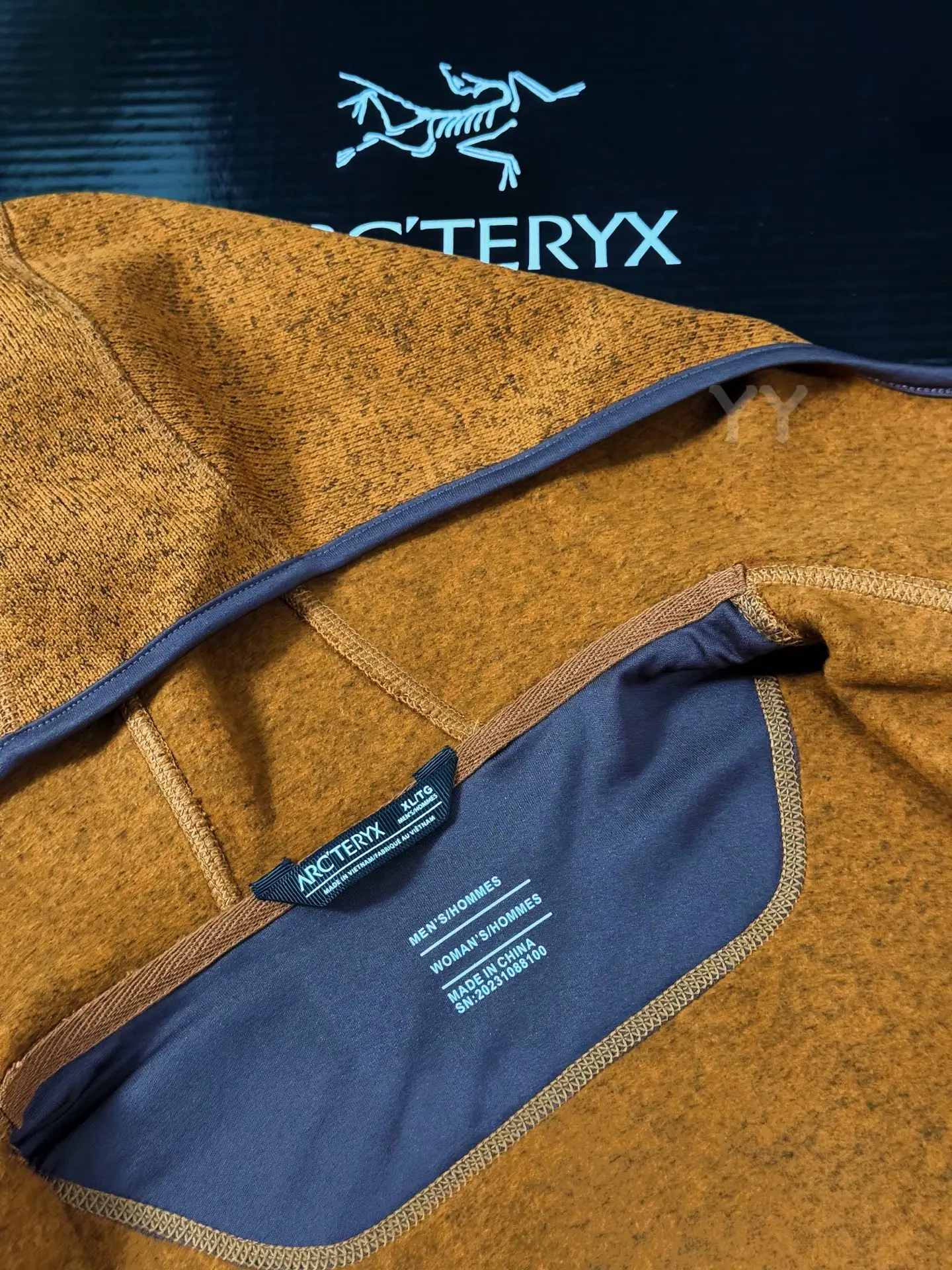 Covert Wool-Blend Fleece Hooded Jacket D26020650 — view 6