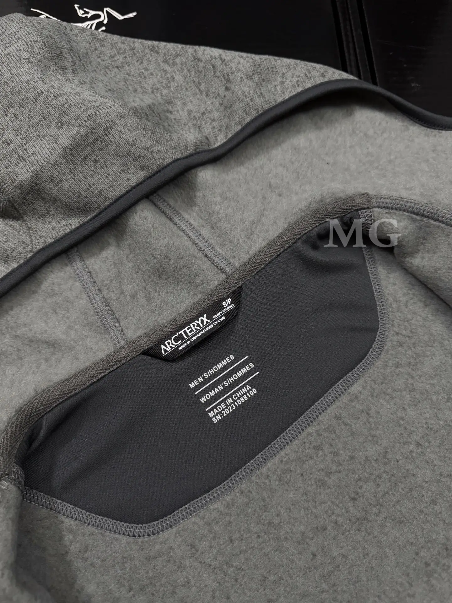 Covert Wool-Blend Fleece Hooded Jacket D26020732 — view 8