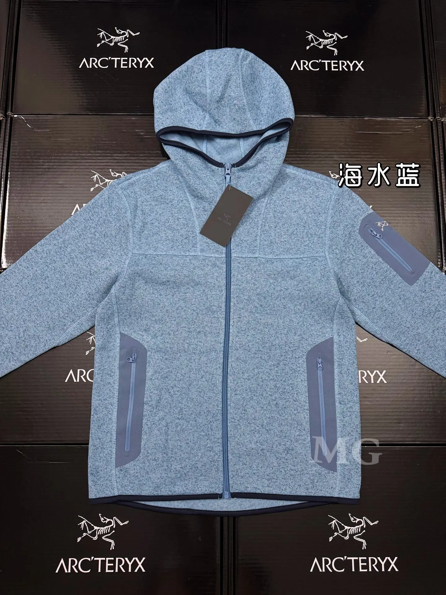Covert Hooded Fleece Jacket D26020733