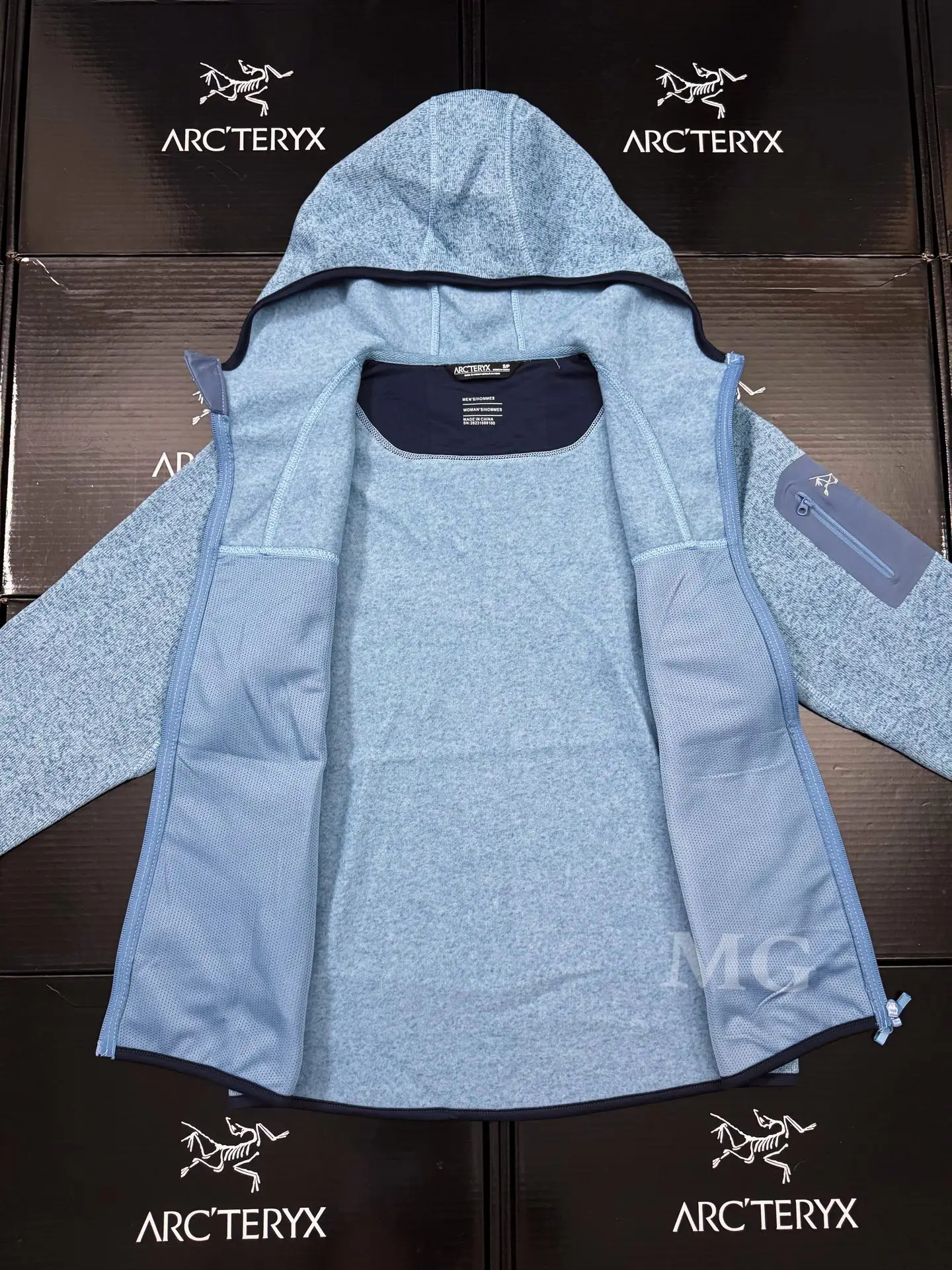 Covert Hooded Fleece Jacket D26020733 — view 6