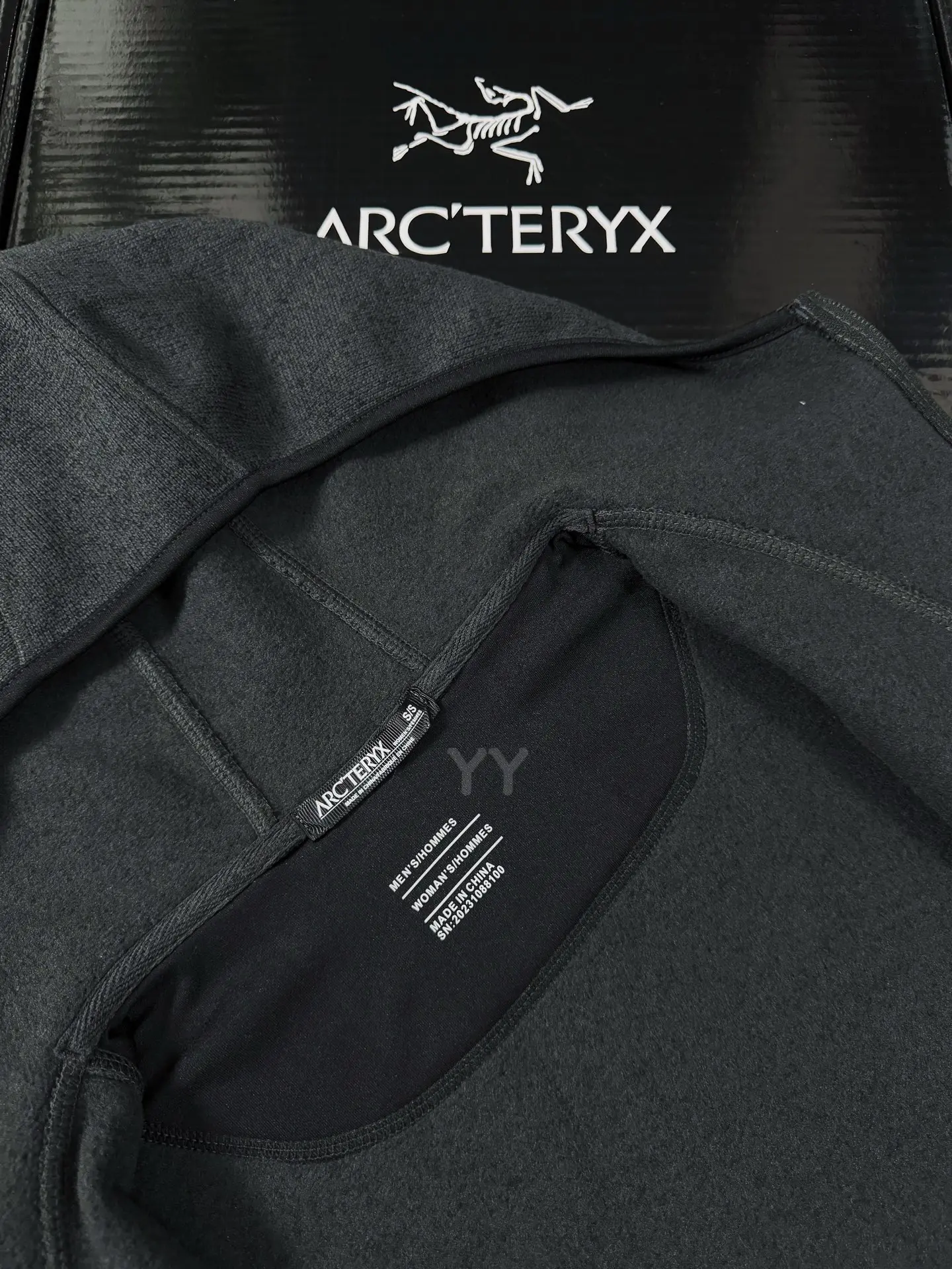 Covert Wool-Blend Fleece Hooded Jacket D26020652 — view 7