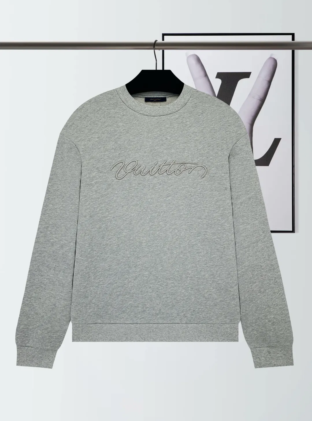 Embroidered Logo Cotton Sweatshirt D26019089