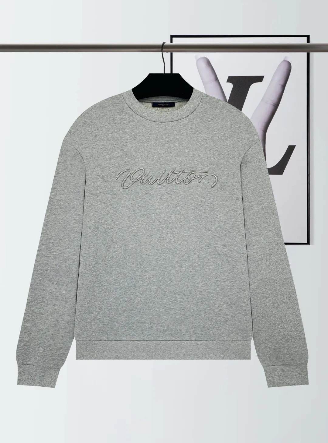 Embroidered Logo Cotton Sweatshirt D26019089