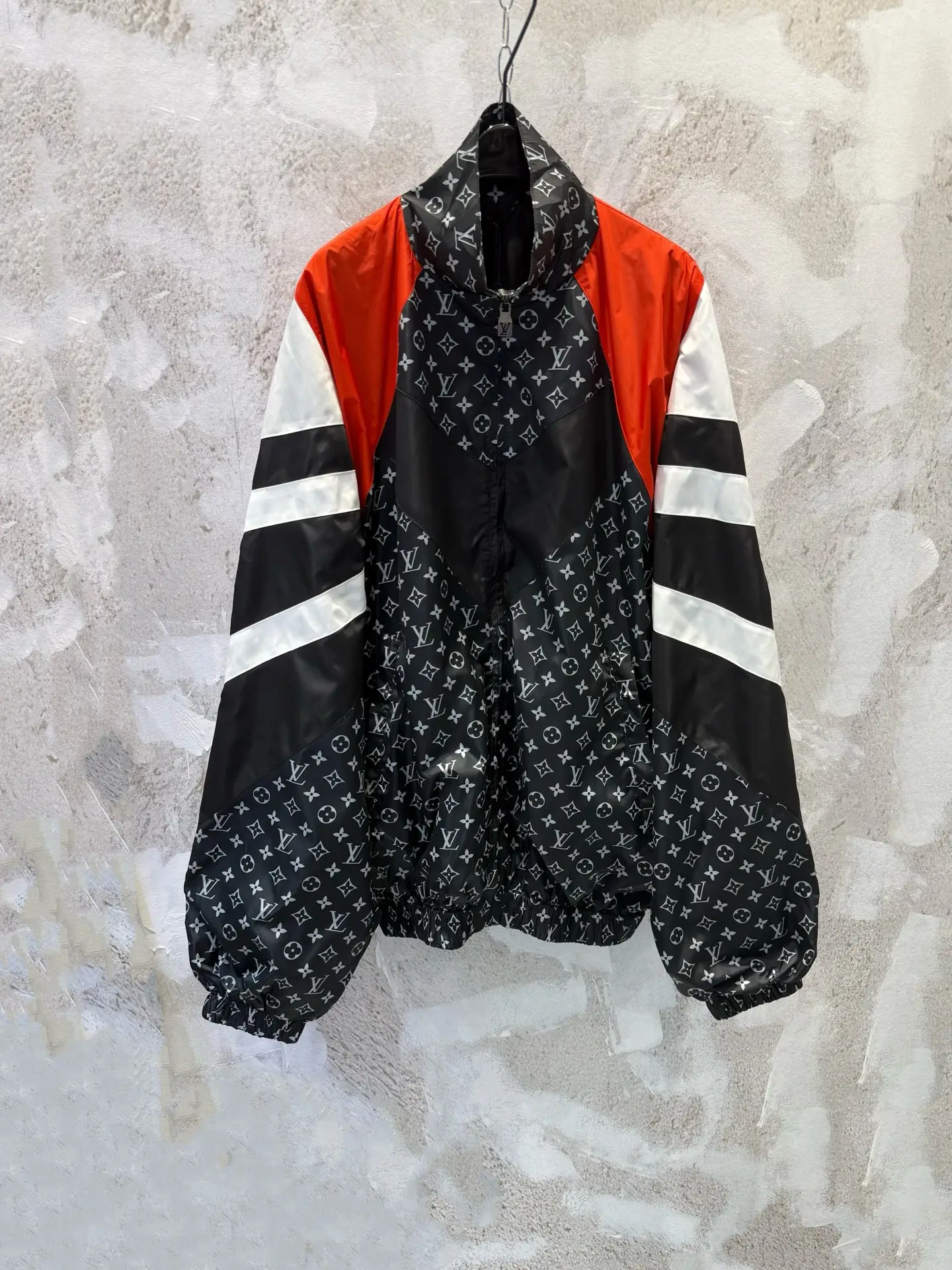 Monogram Color-Block Windbreaker Jacket D27013357