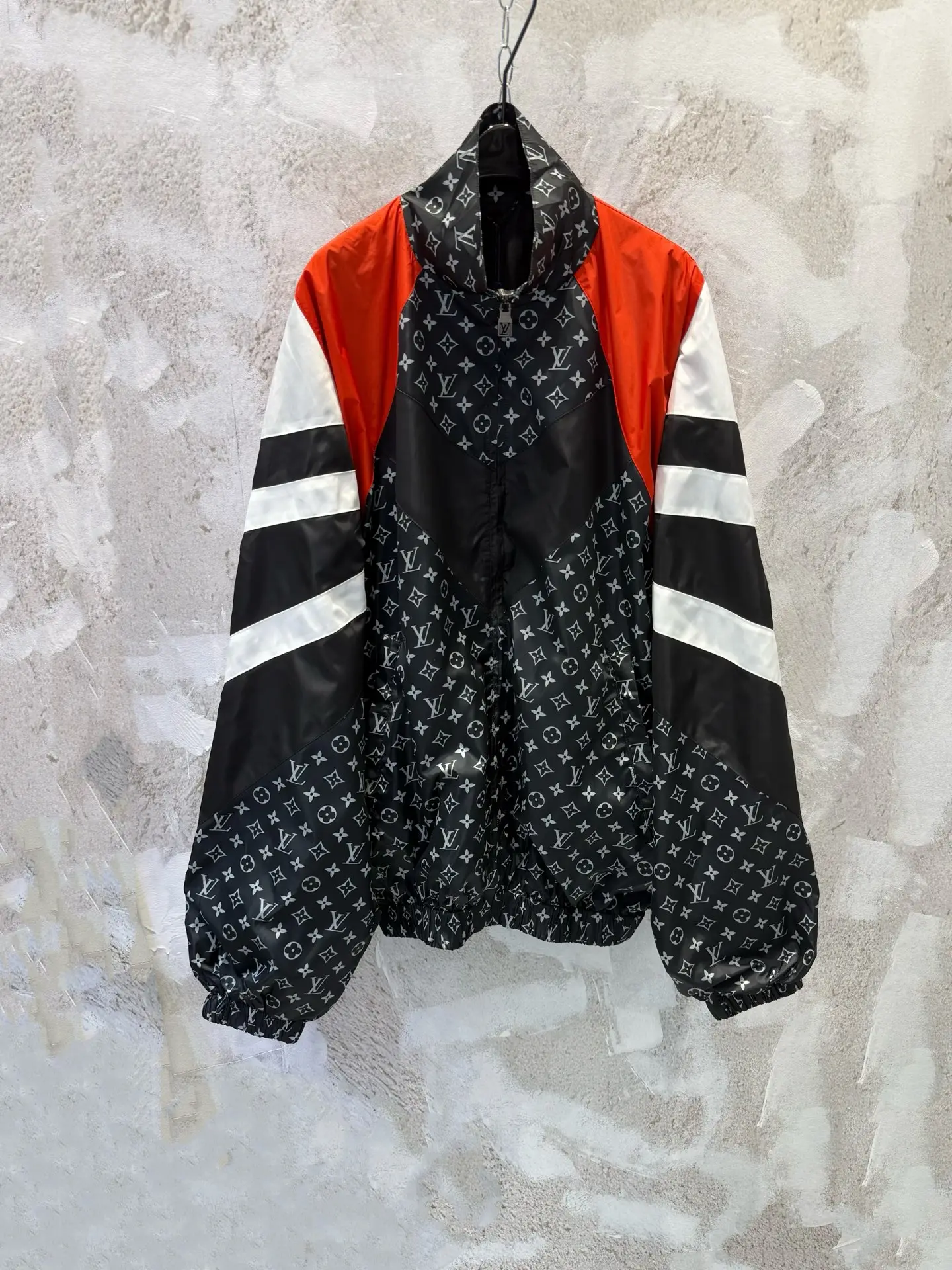 Monogram Color-Block Windbreaker Jacket D27013357