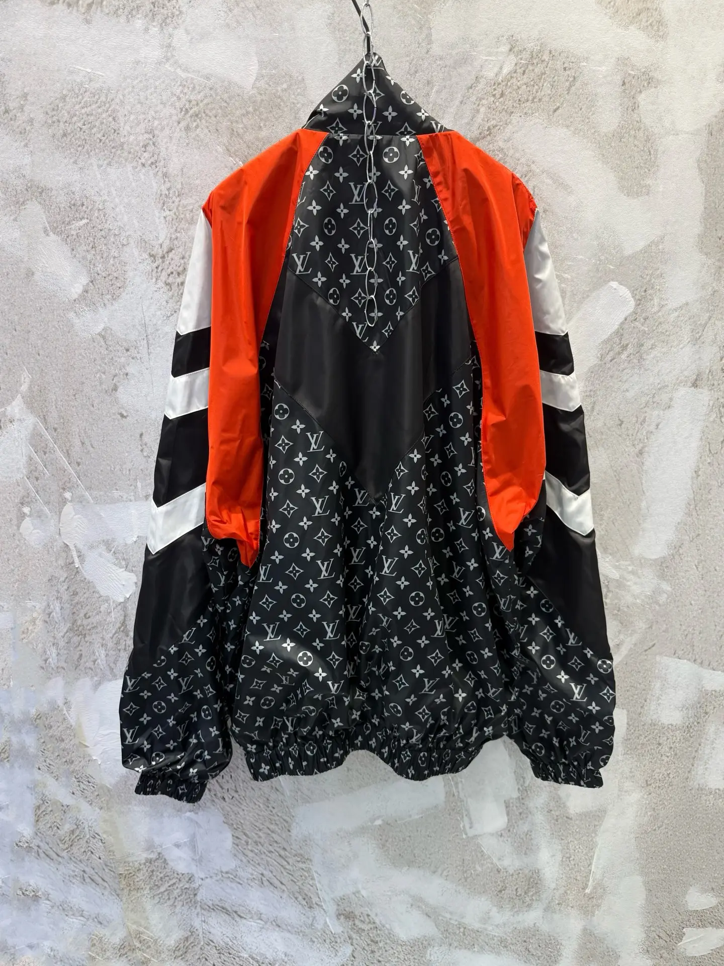 Monogram Color-Block Windbreaker Jacket D27013357 — view 2