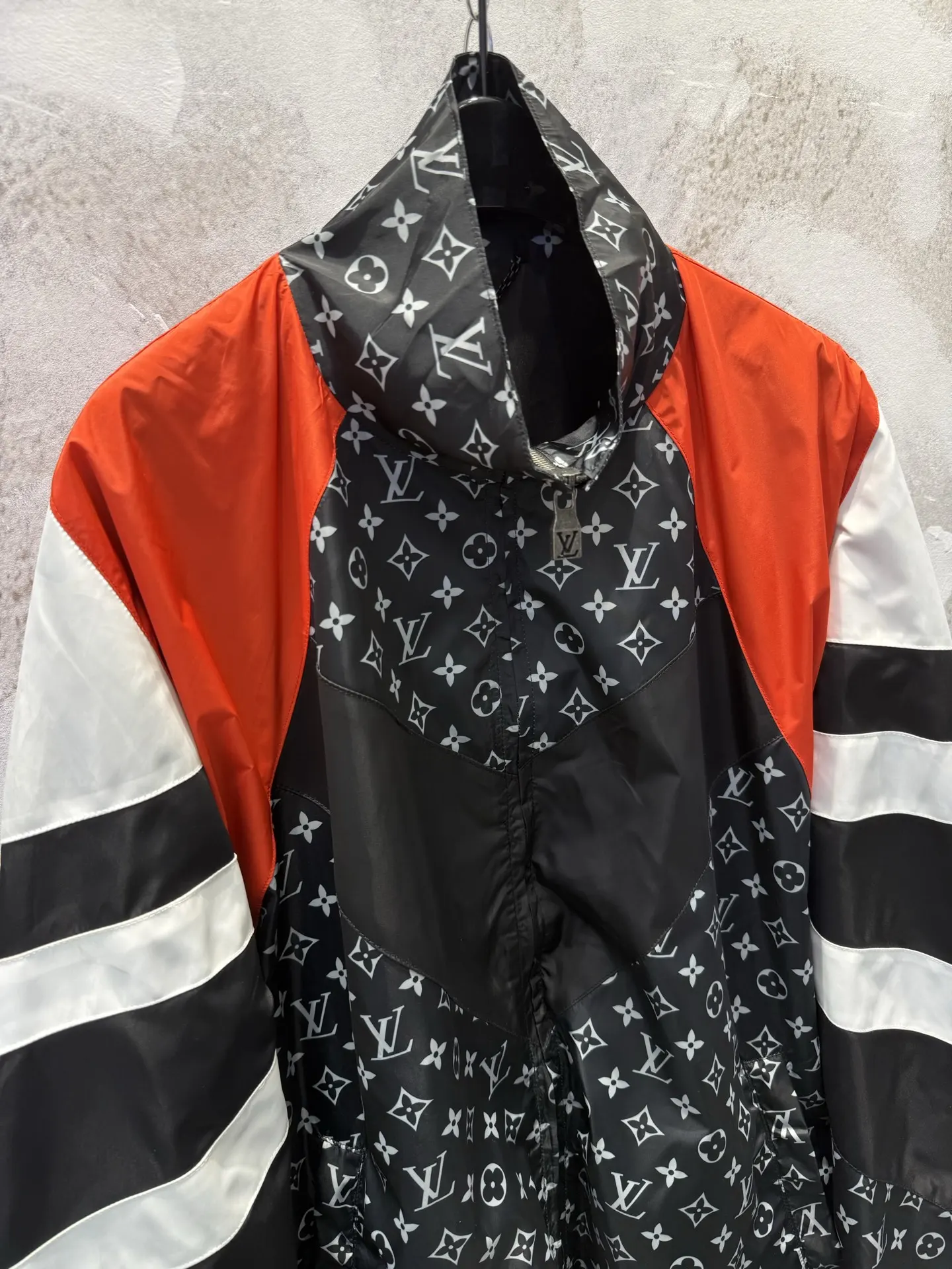 Monogram Color-Block Windbreaker Jacket D27013357 — view 4