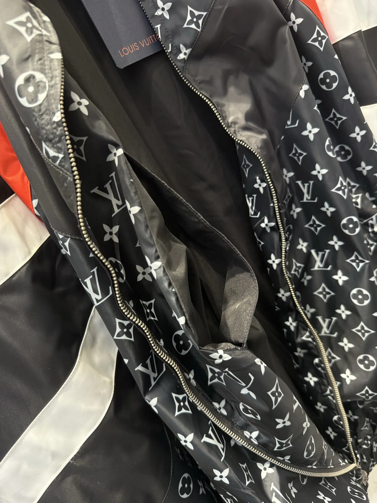 Monogram Color-Block Windbreaker Jacket D27013357 — view 5