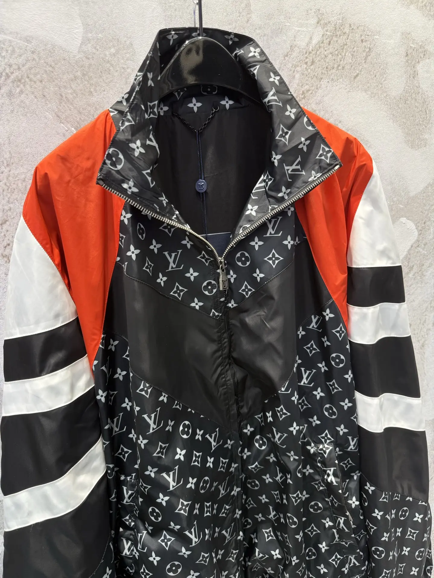 Monogram Color-Block Windbreaker Jacket D27013357 — view 6