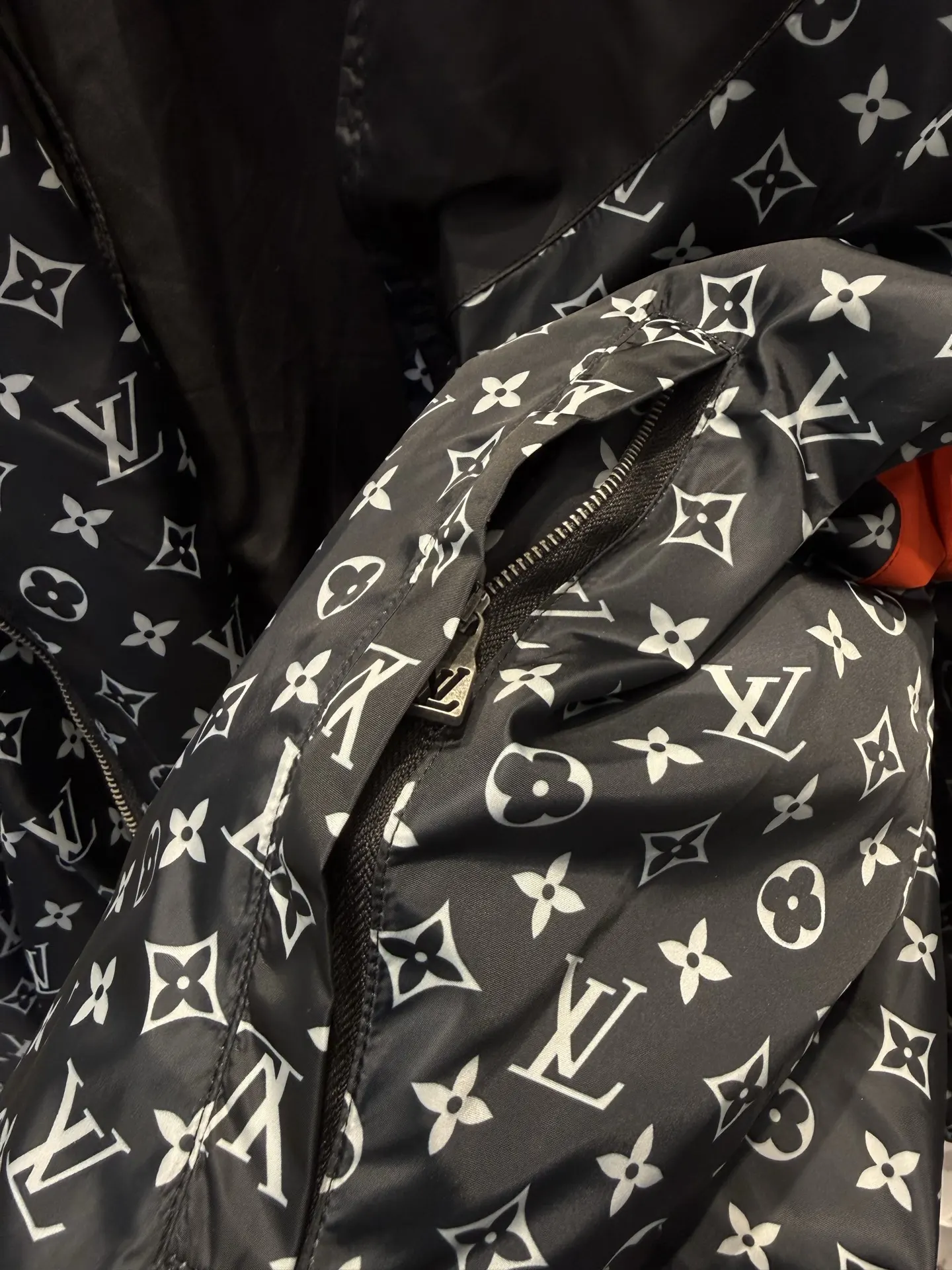 Monogram Color-Block Windbreaker Jacket D27013357 — view 7