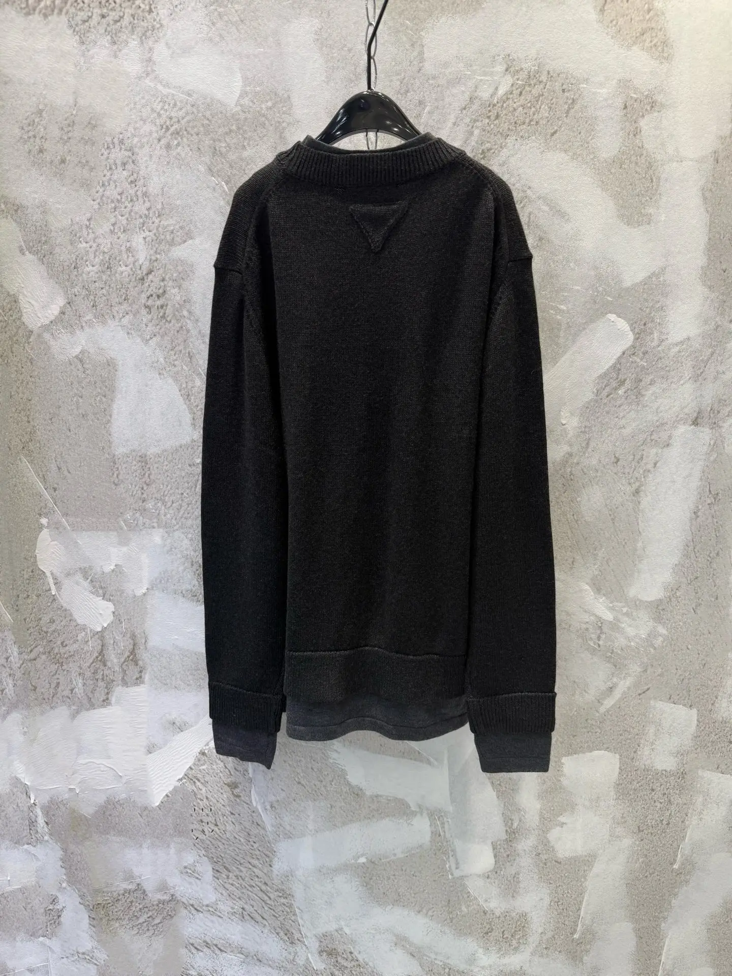 Layered-Effect Cashmere and Wool-Blend Sweater D27813354 — view 2