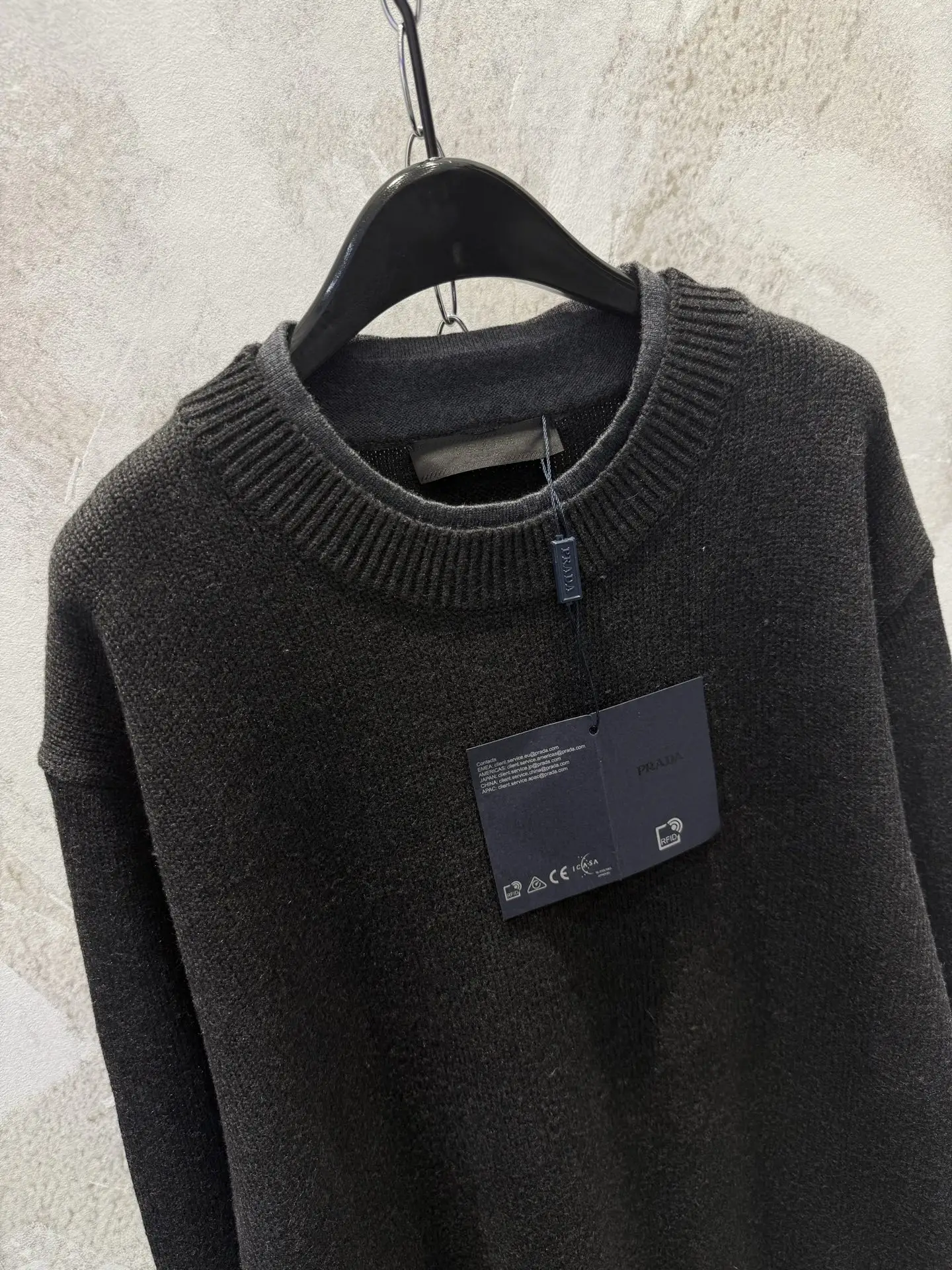 Layered-Effect Cashmere and Wool-Blend Sweater D27813354 — view 5