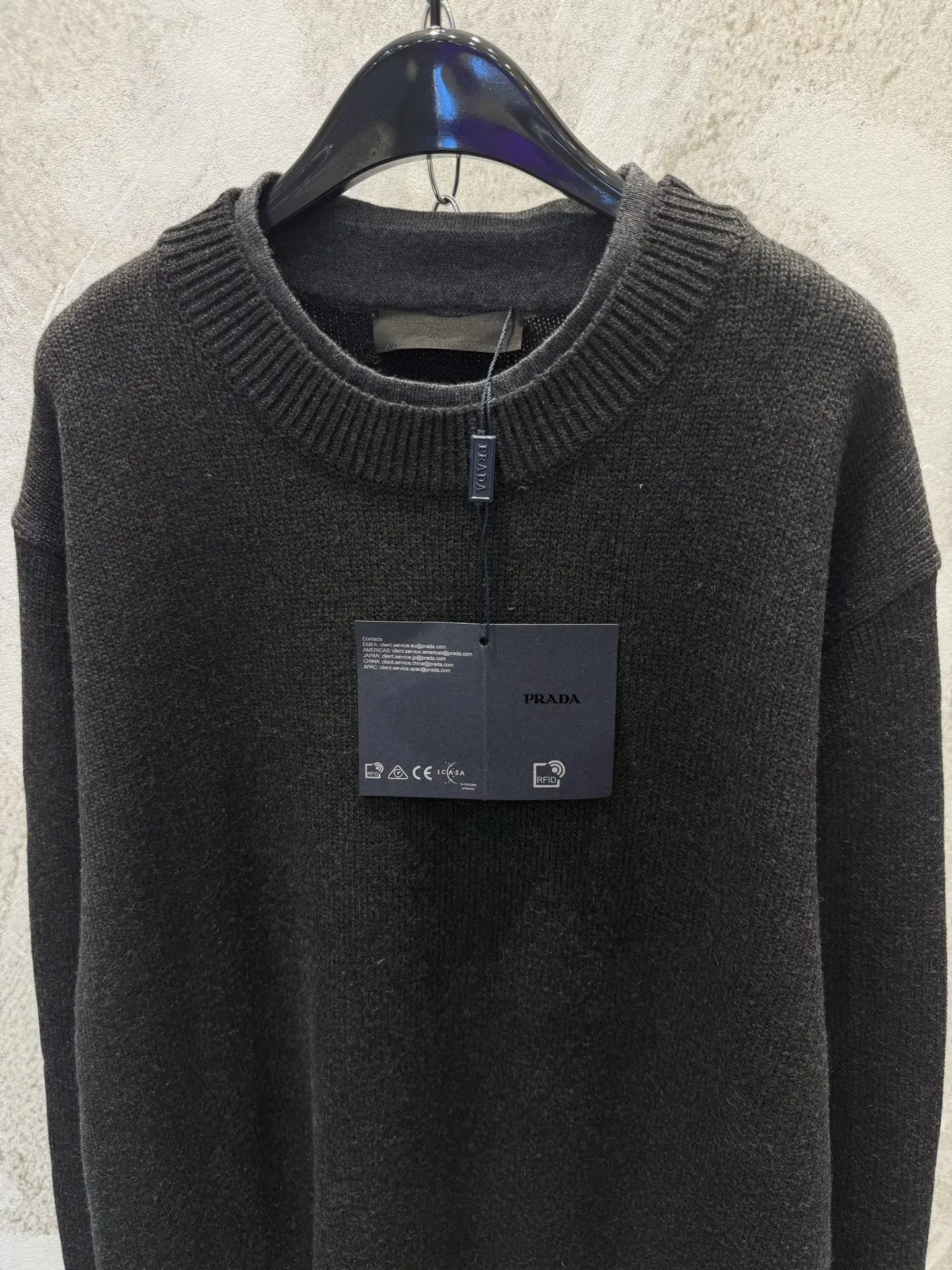 Layered-Effect Cashmere and Wool-Blend Sweater D27813354 — view 10
