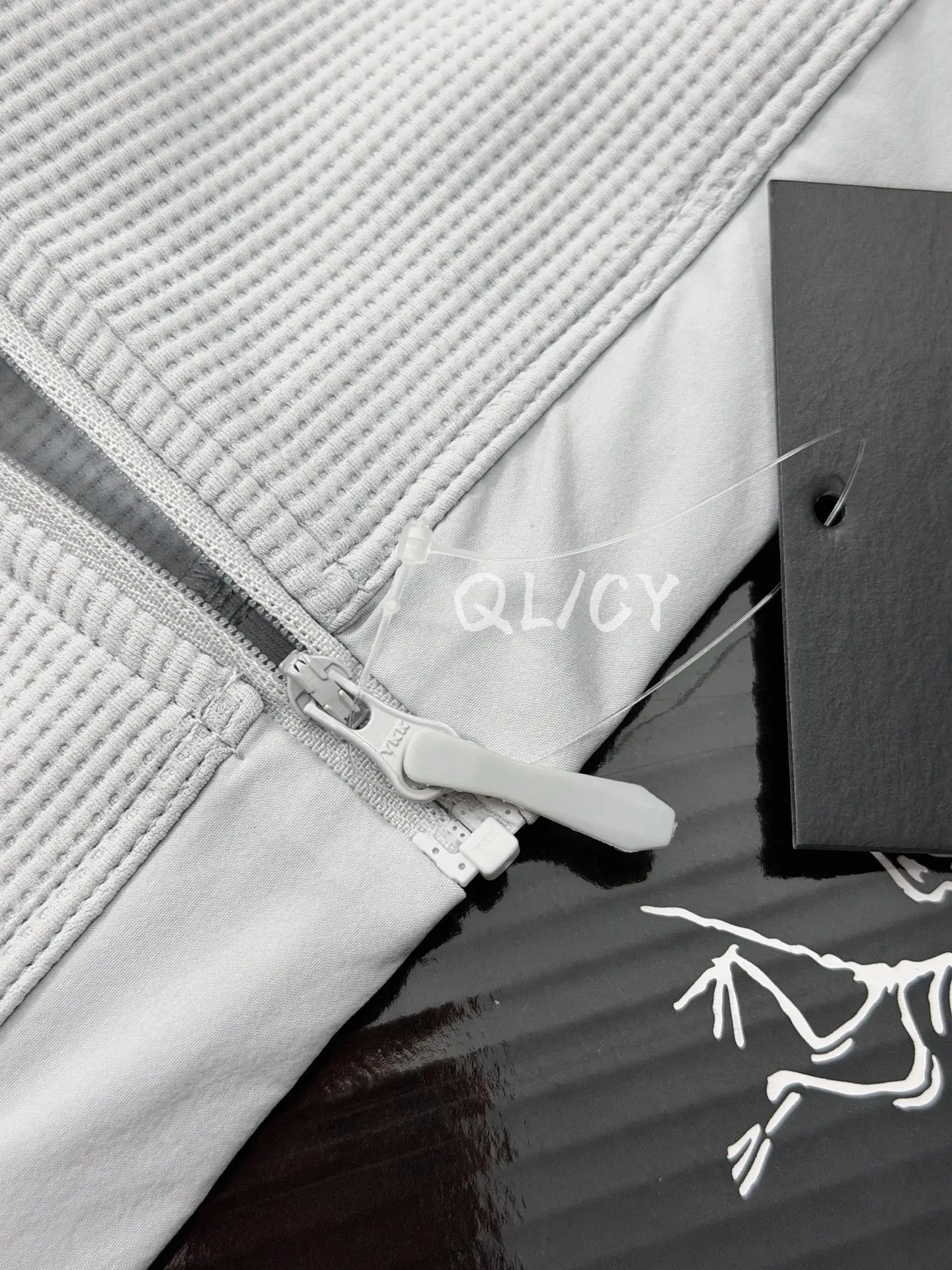 Waffle-Knit Zip-Up Outdoor Jacket D28020852 — view 7