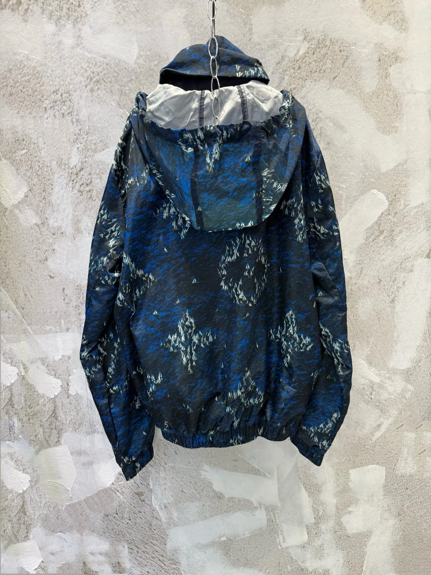 Monogram Regatta Print Windbreaker Jacket D29013356 — view 3