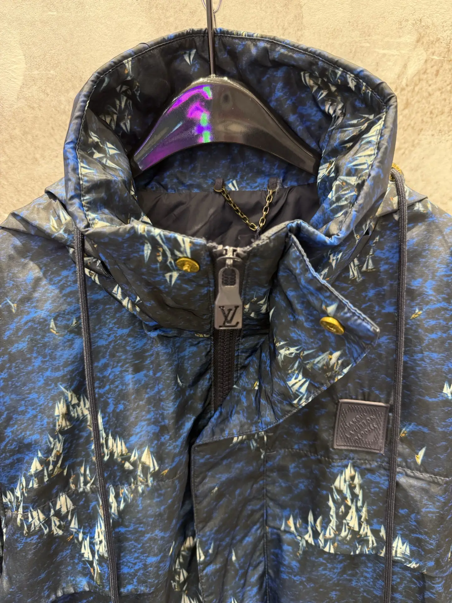 Monogram Regatta Print Windbreaker Jacket D29013356 — view 6