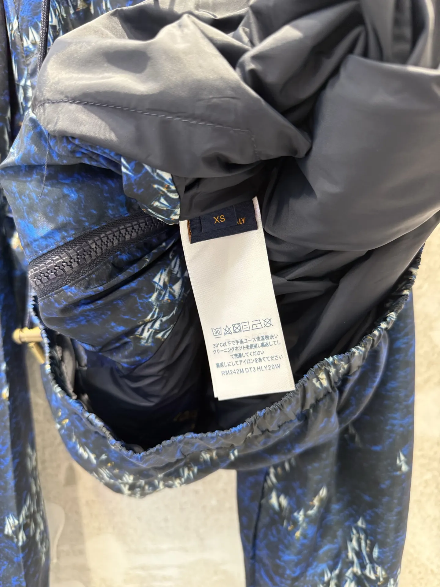 Monogram Regatta Print Windbreaker Jacket D29013356 — view 9