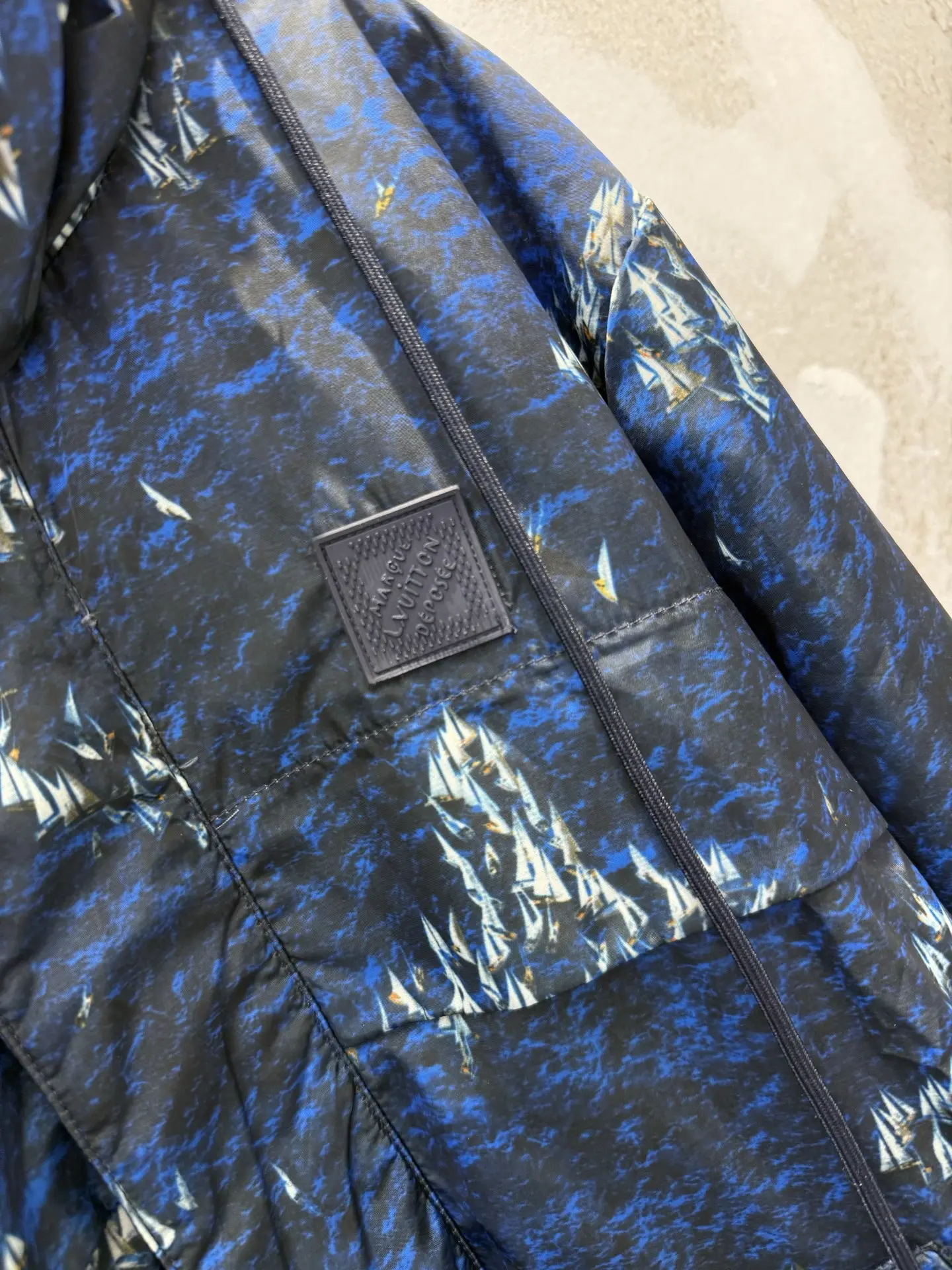 Monogram Regatta Print Windbreaker Jacket D29013356 — view 10