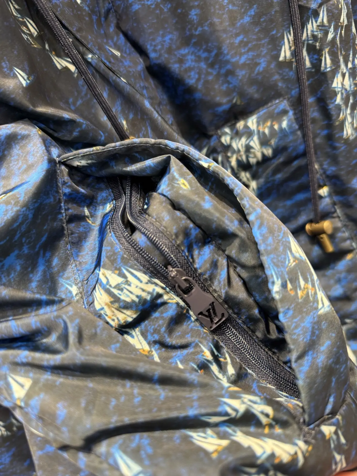 Monogram Regatta Print Windbreaker Jacket D29013356 — view 11