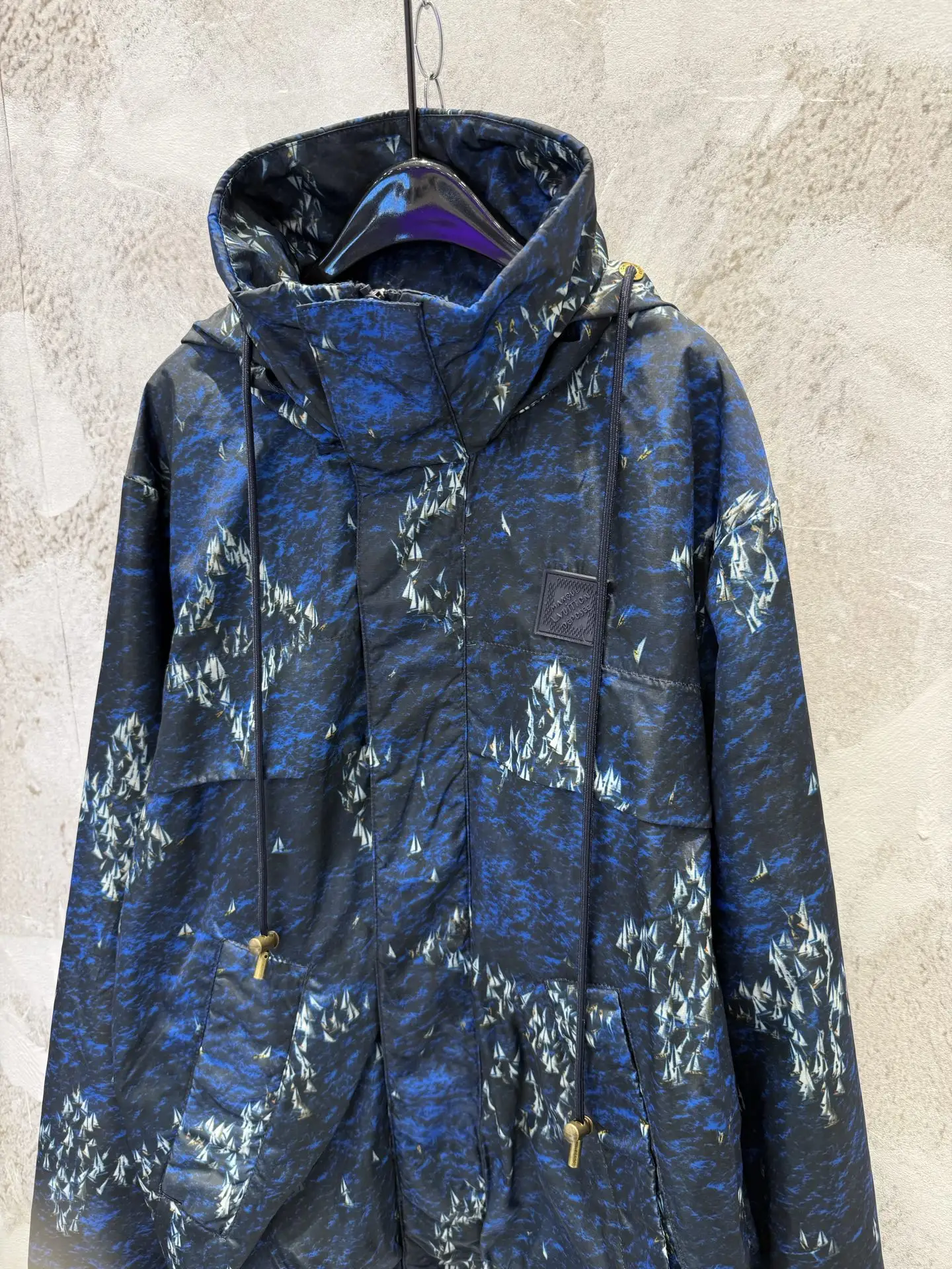 Monogram Regatta Print Windbreaker Jacket D29013356 — view 13