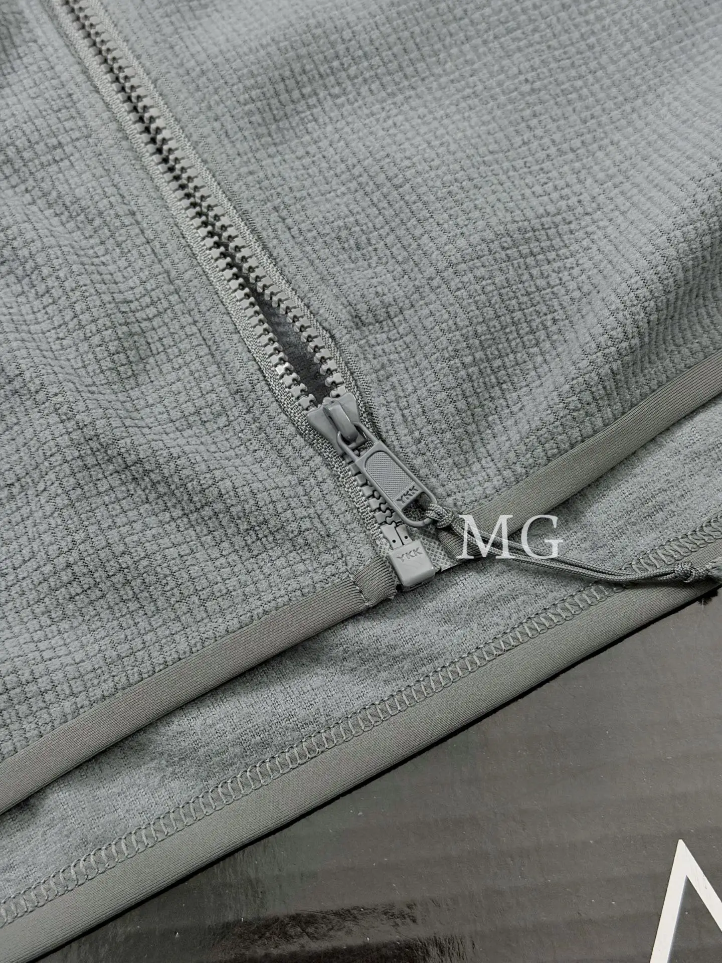 Delta LT Waffle-Knit Fleece Jacket D30020933 — view 6