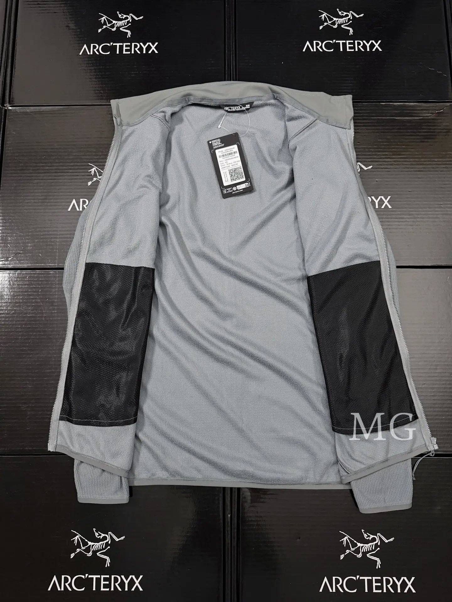 Delta LT Waffle-Knit Fleece Jacket D30020933 — view 7