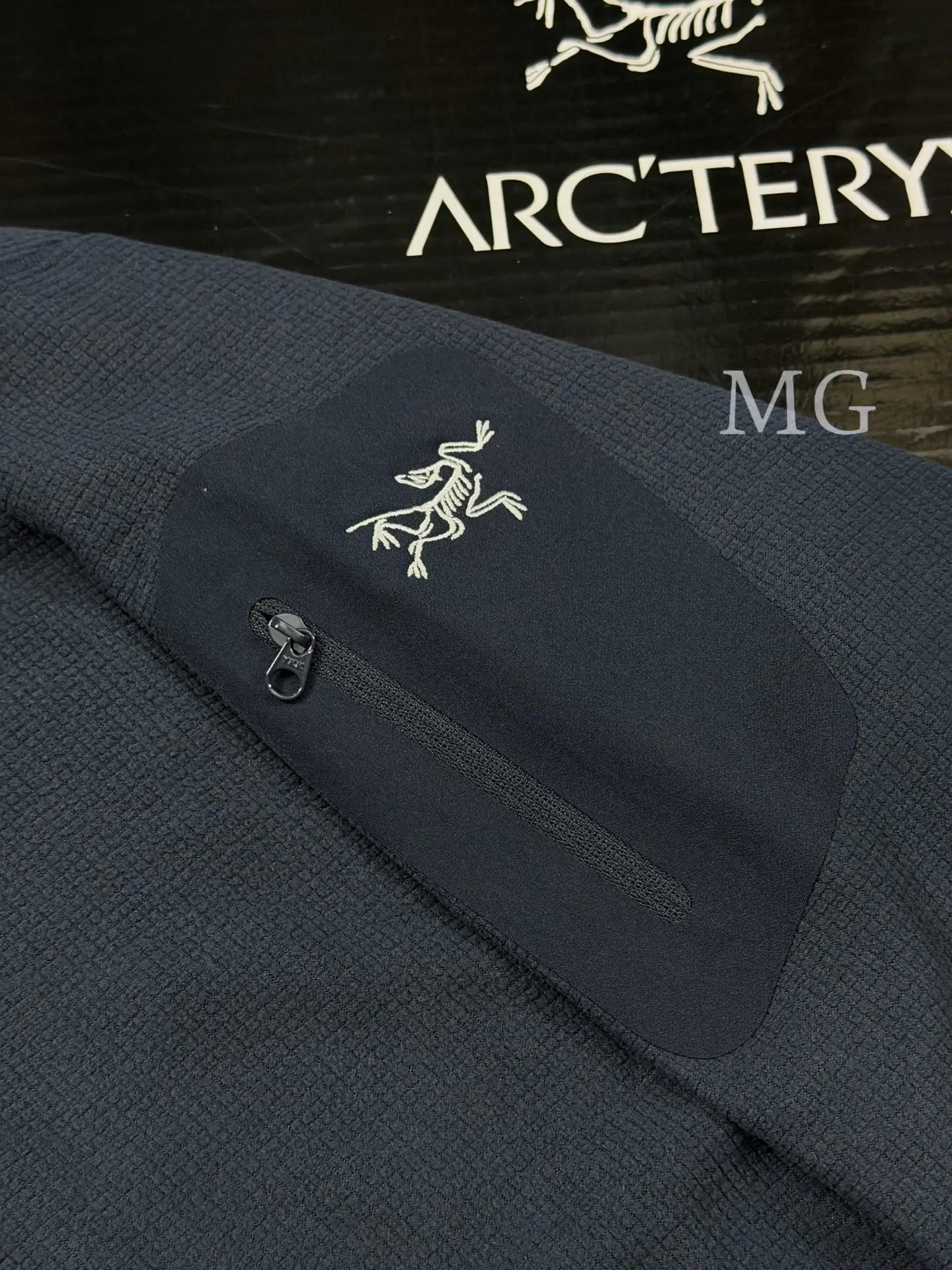 Delta LT Waffle-Knit Fleece Jacket D30020935 — view 2