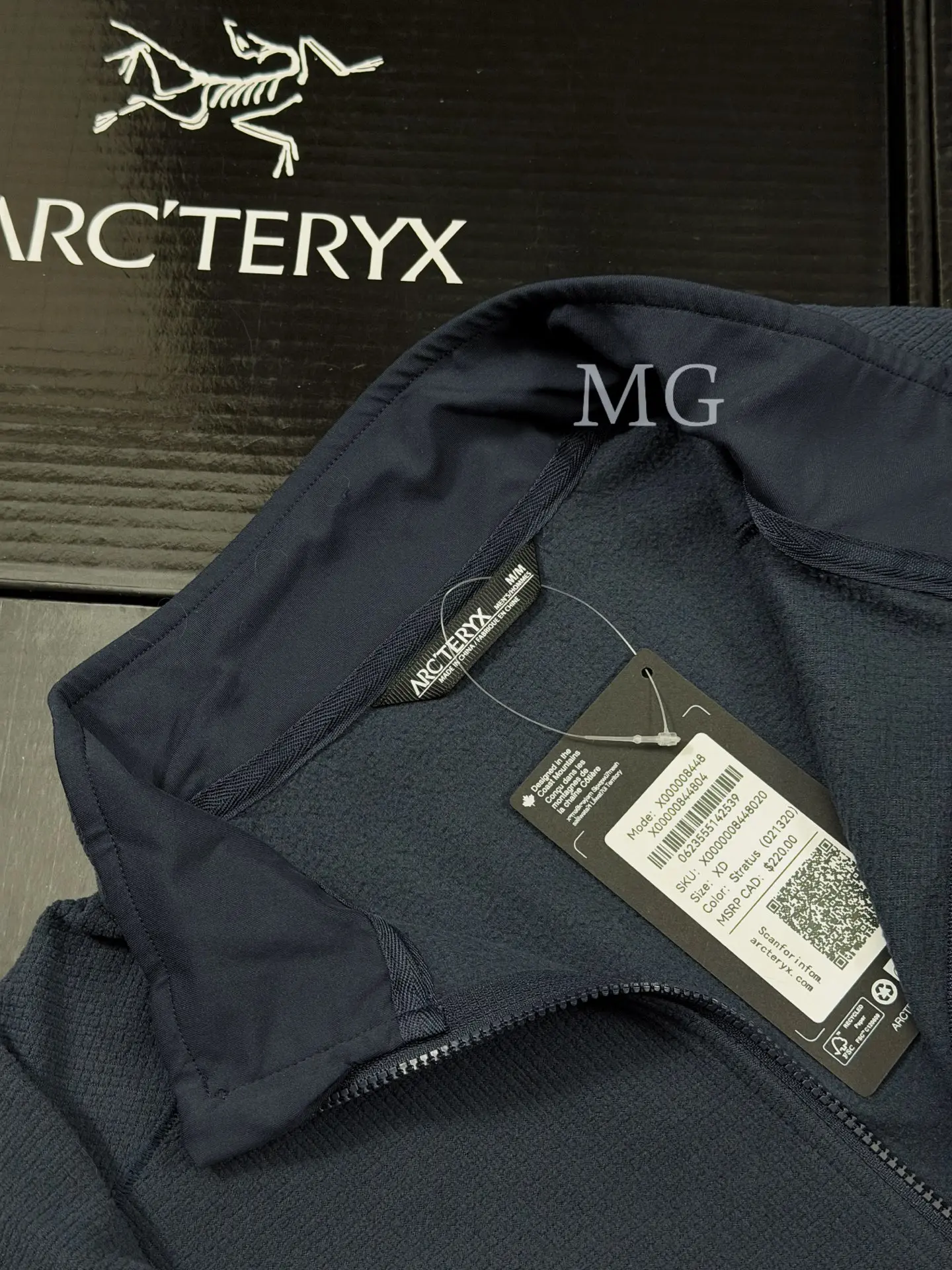 Delta LT Waffle-Knit Fleece Jacket D30020935 — view 5