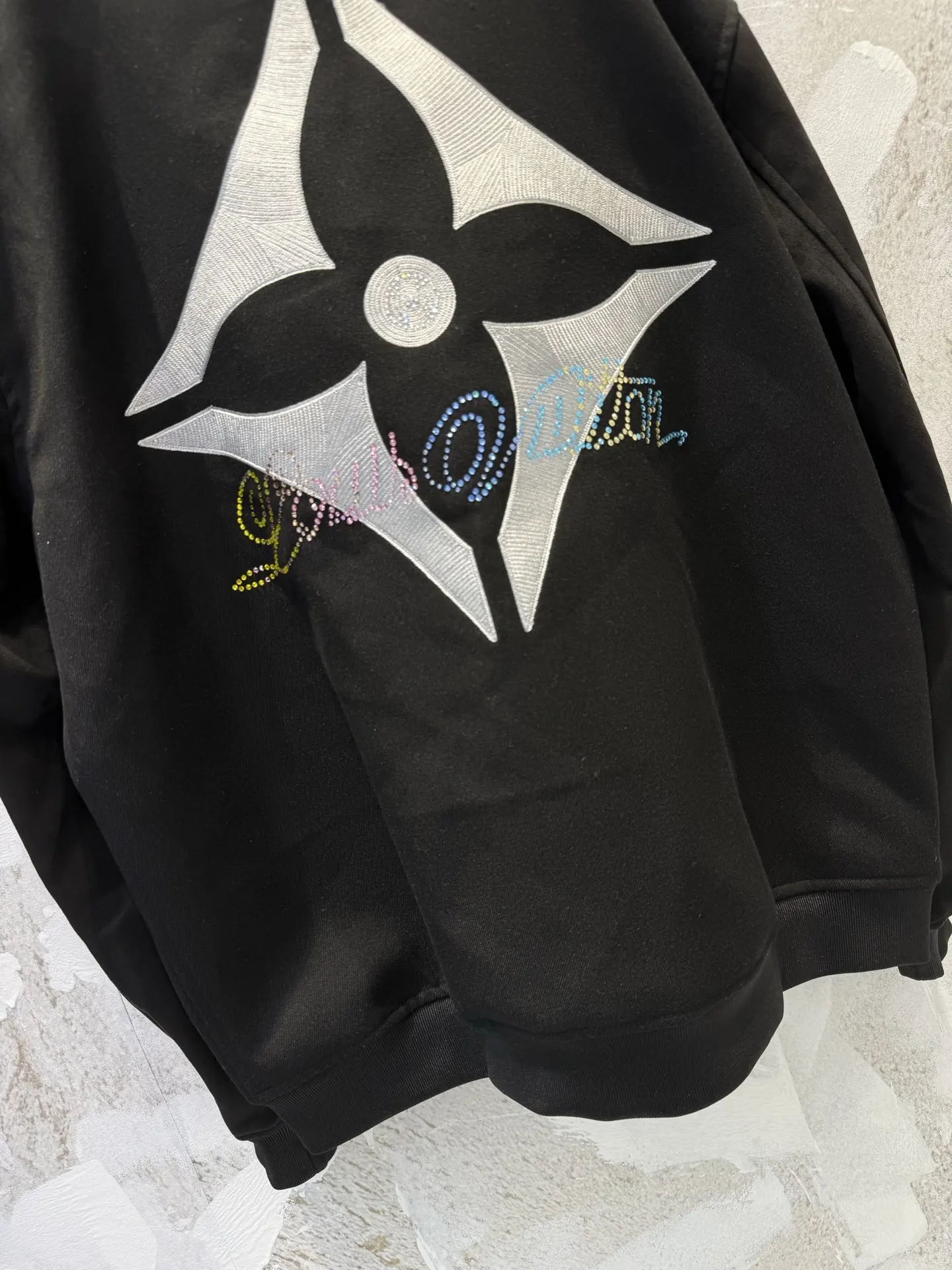 Embellished Monogram Bomber Jacket D31013355 — view 12