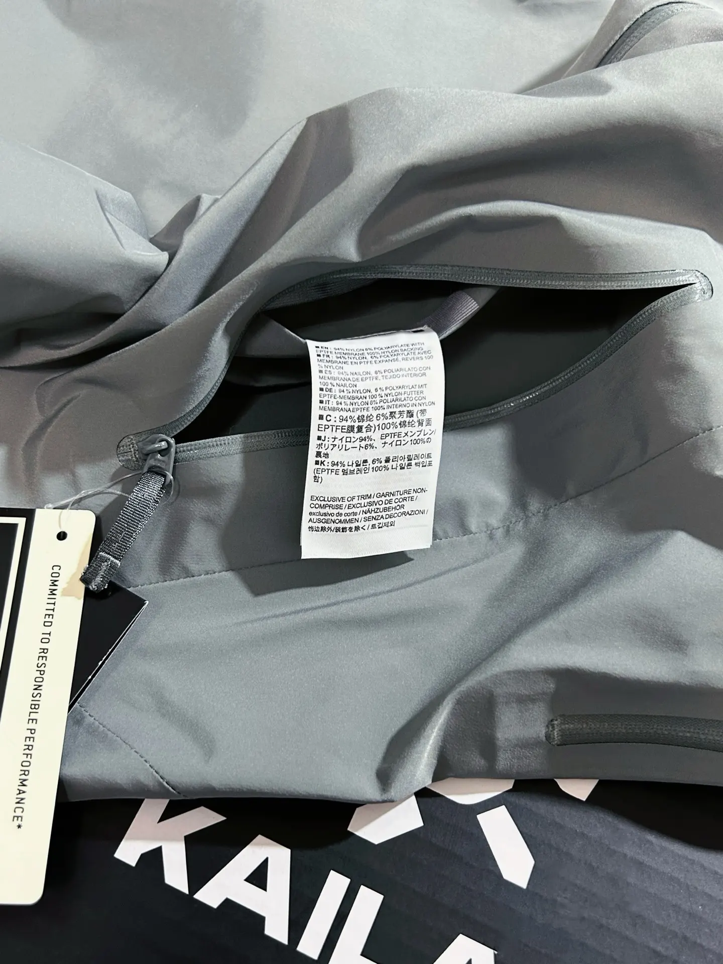 Kailas LT GORE-TEX Waterproof Hardshell Jacket D31020601 — view 5