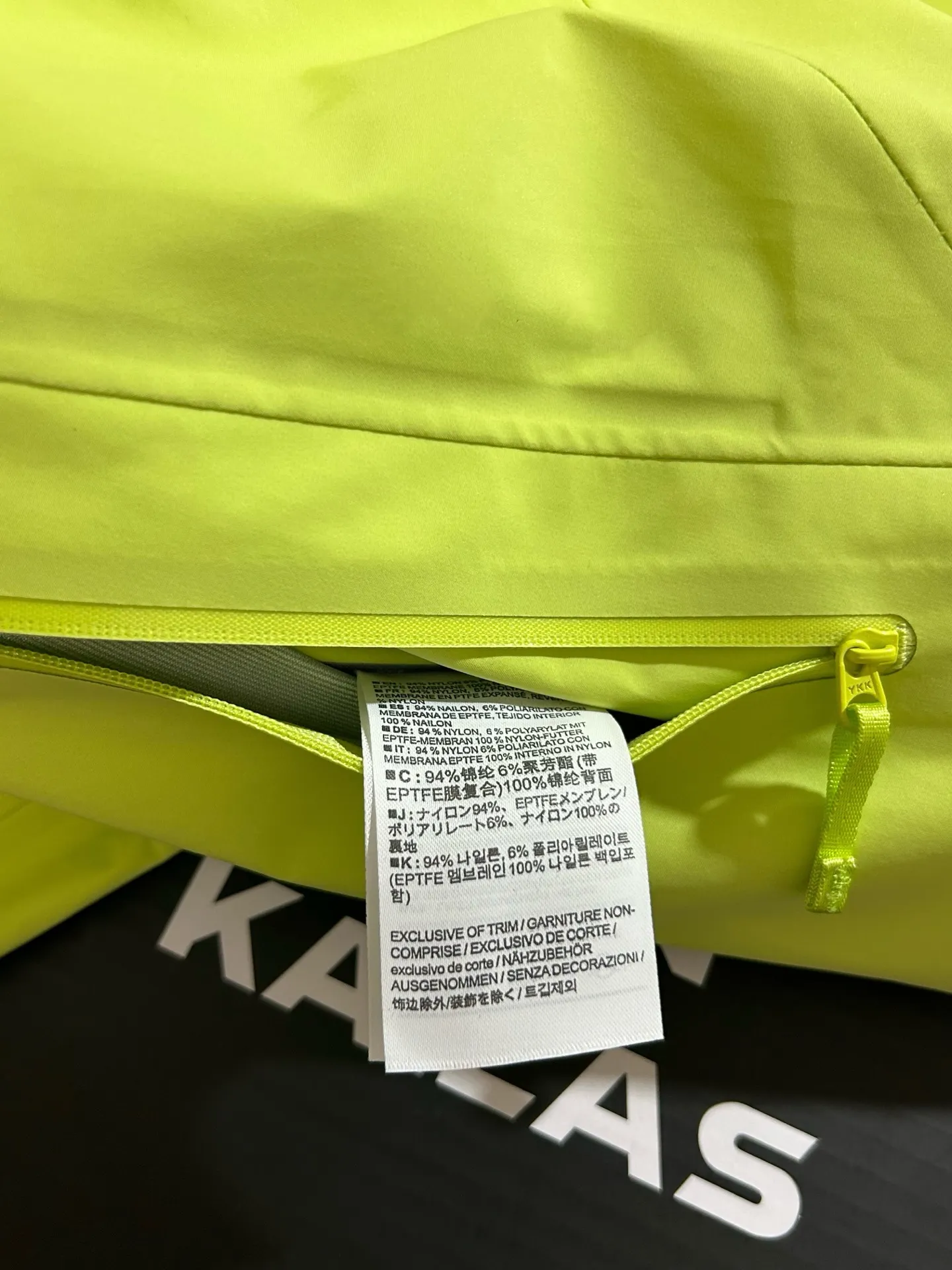 Kailas LT GORE-TEX Hardshell Hooded Jacket D31020602 — view 5