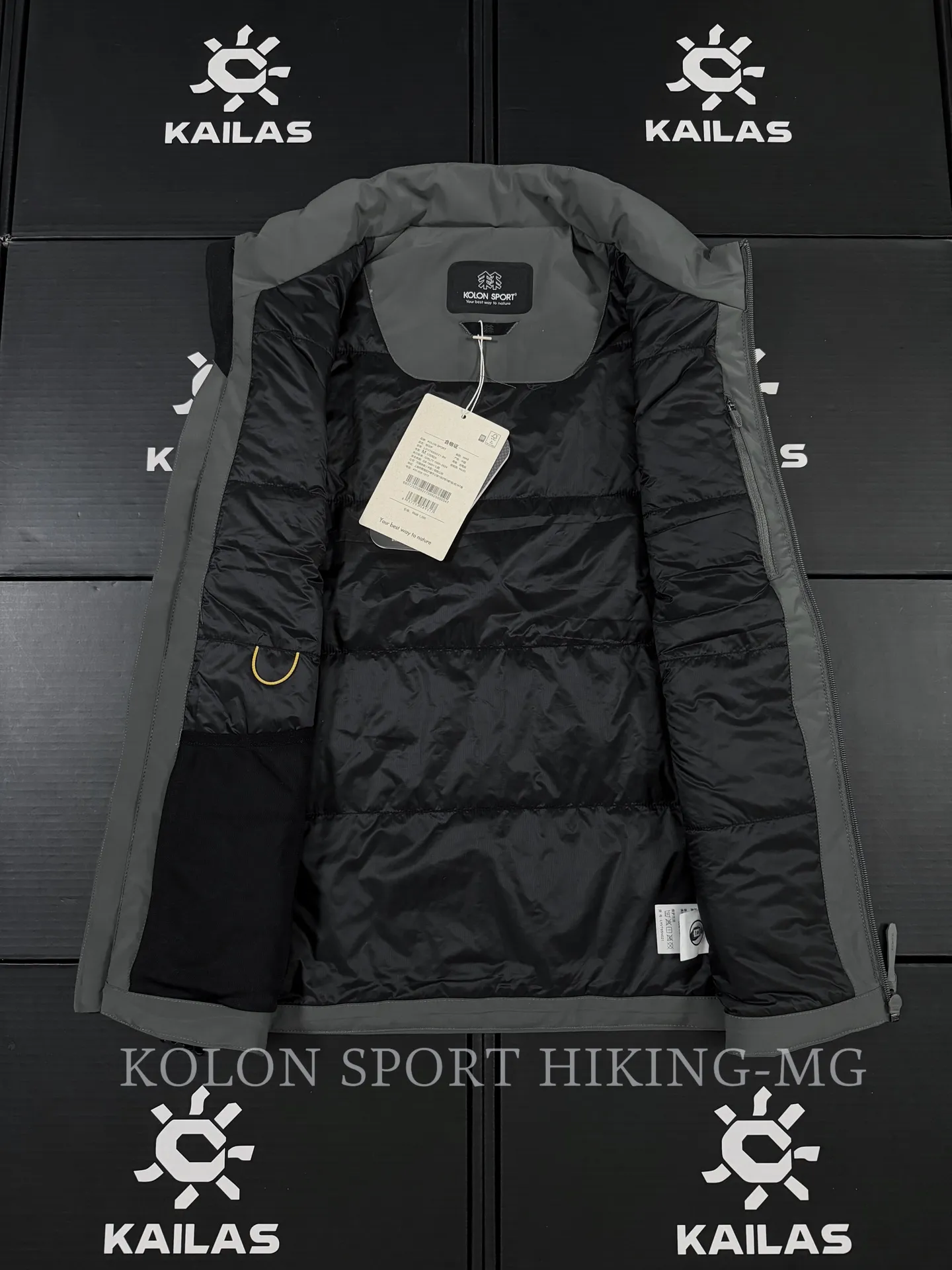 Hiking Lightweight Insulated Gilet D32020782 — view 6