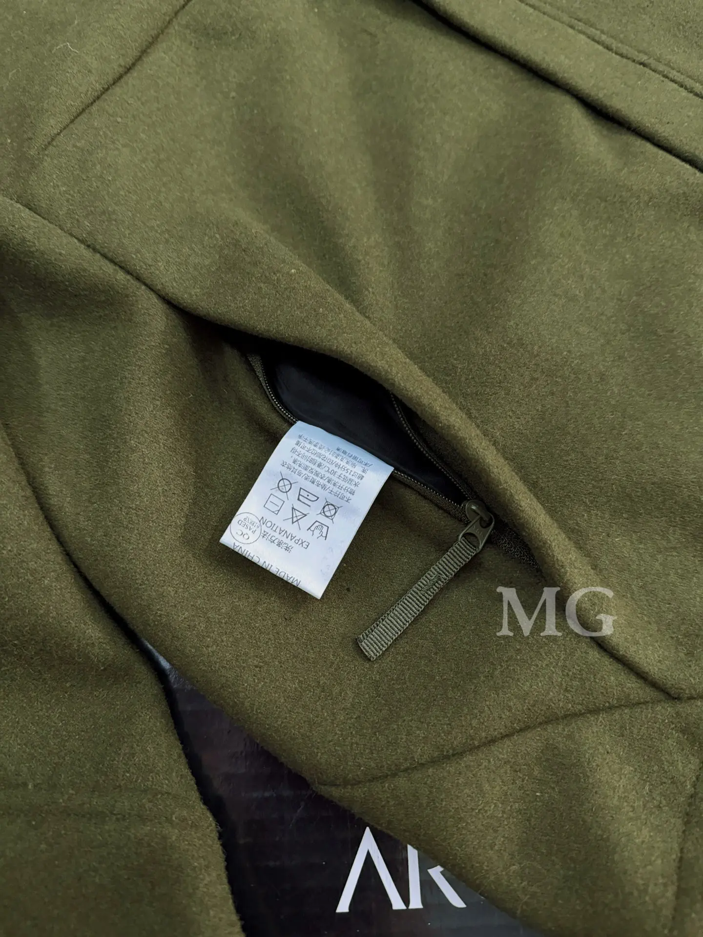 Sawyer Tech Wool Softshell Overshirt D34020674 — view 3