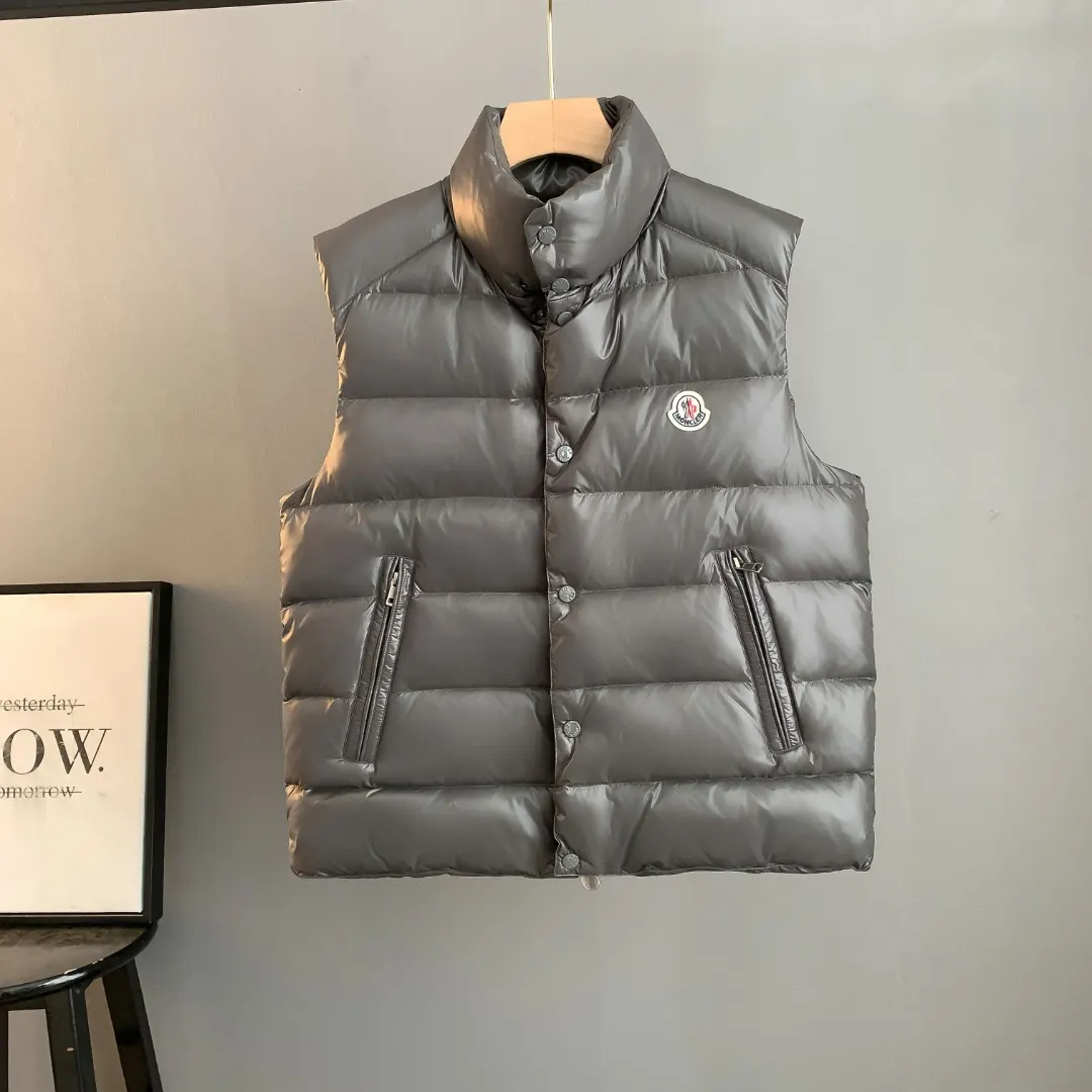Moncler Glossy Down-Filled Puffer Vest D34024724