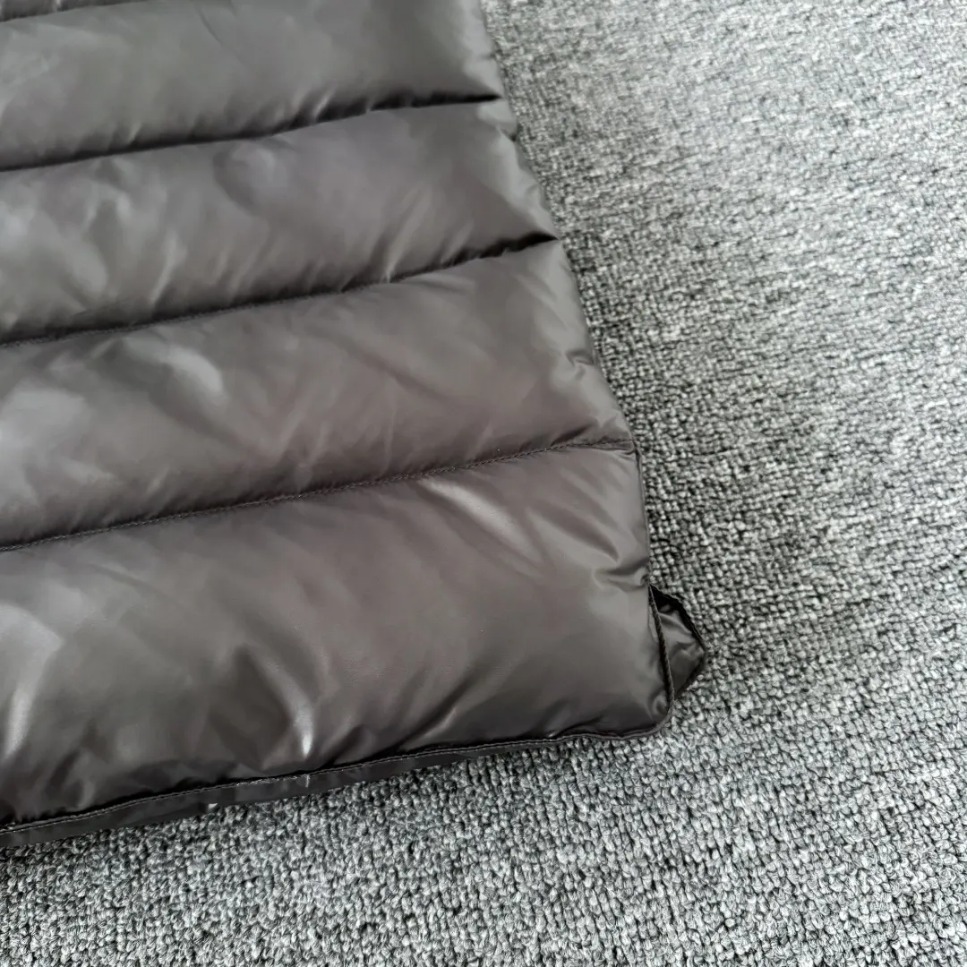 Moncler Glossy Down-Filled Puffer Vest D34024724 — view 12