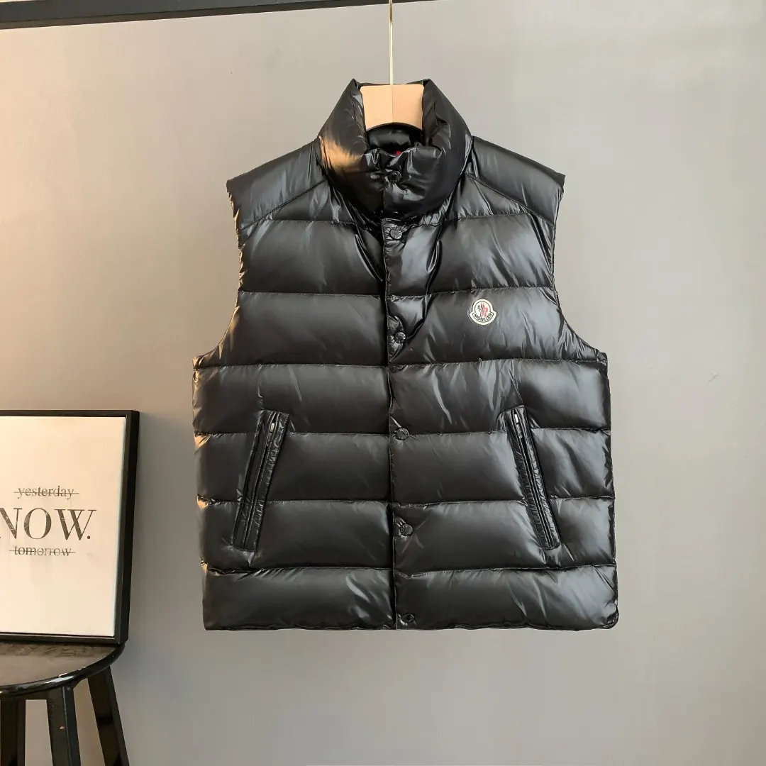 Glossy Down-Filled Puffer Gilet D34024725
