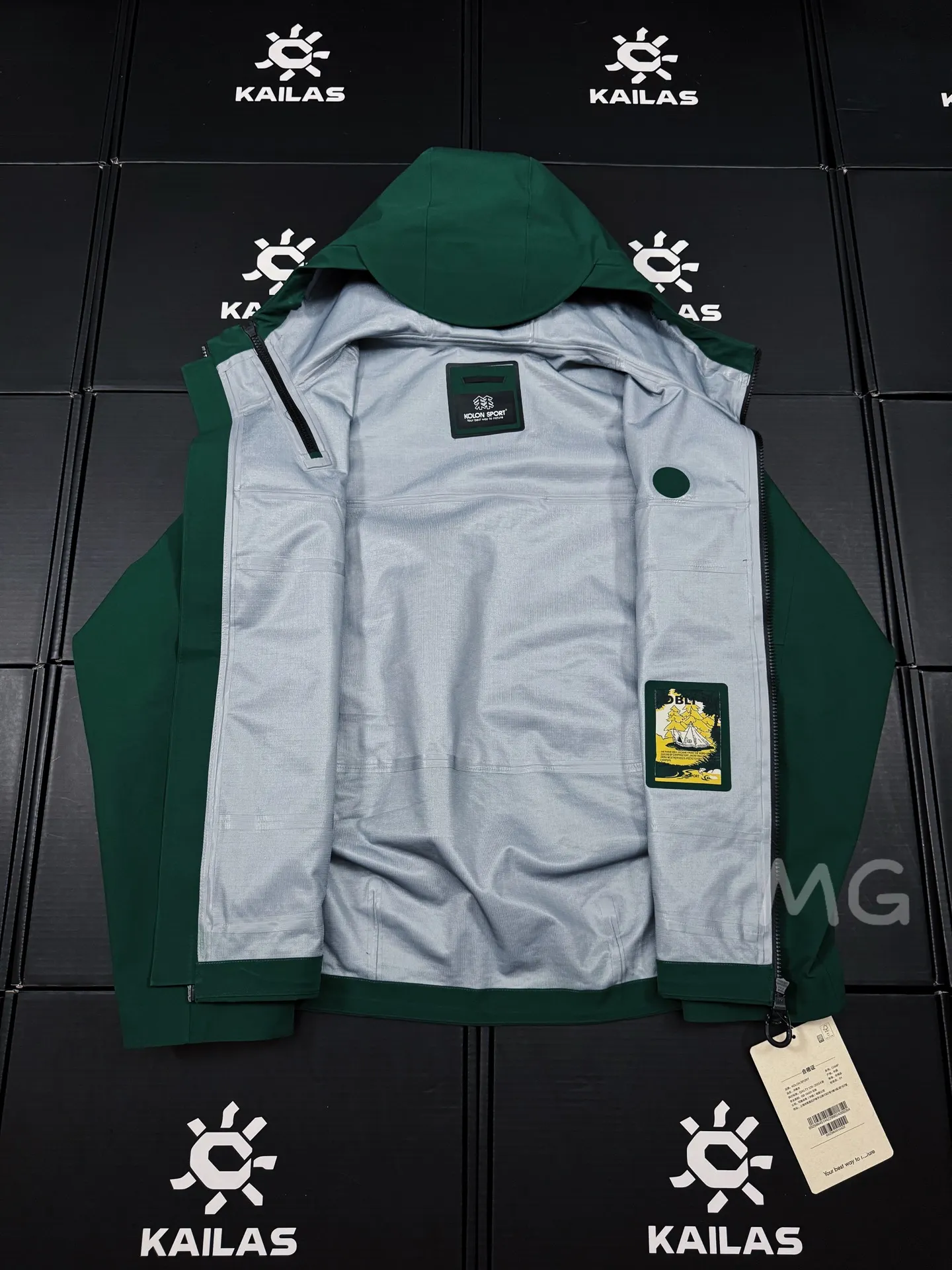 KOLON SPORT GORE-TEX Hooded Shell Jacket D36020648 — view 8