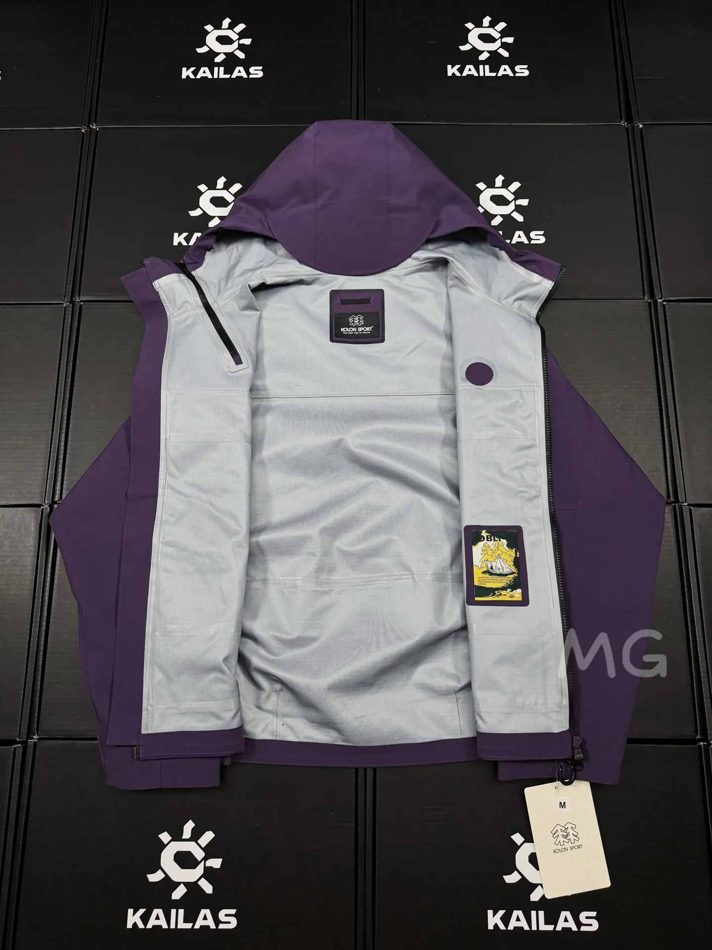 KOLON SPORT GORE-TEX Hooded Shell Jacket D36020586 — view 8